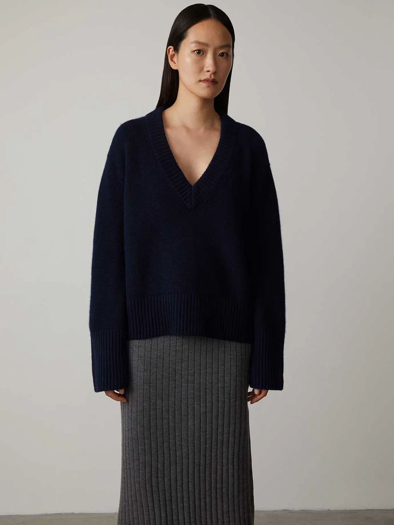 Hot LISA YANG The Aletta Sweater Navy