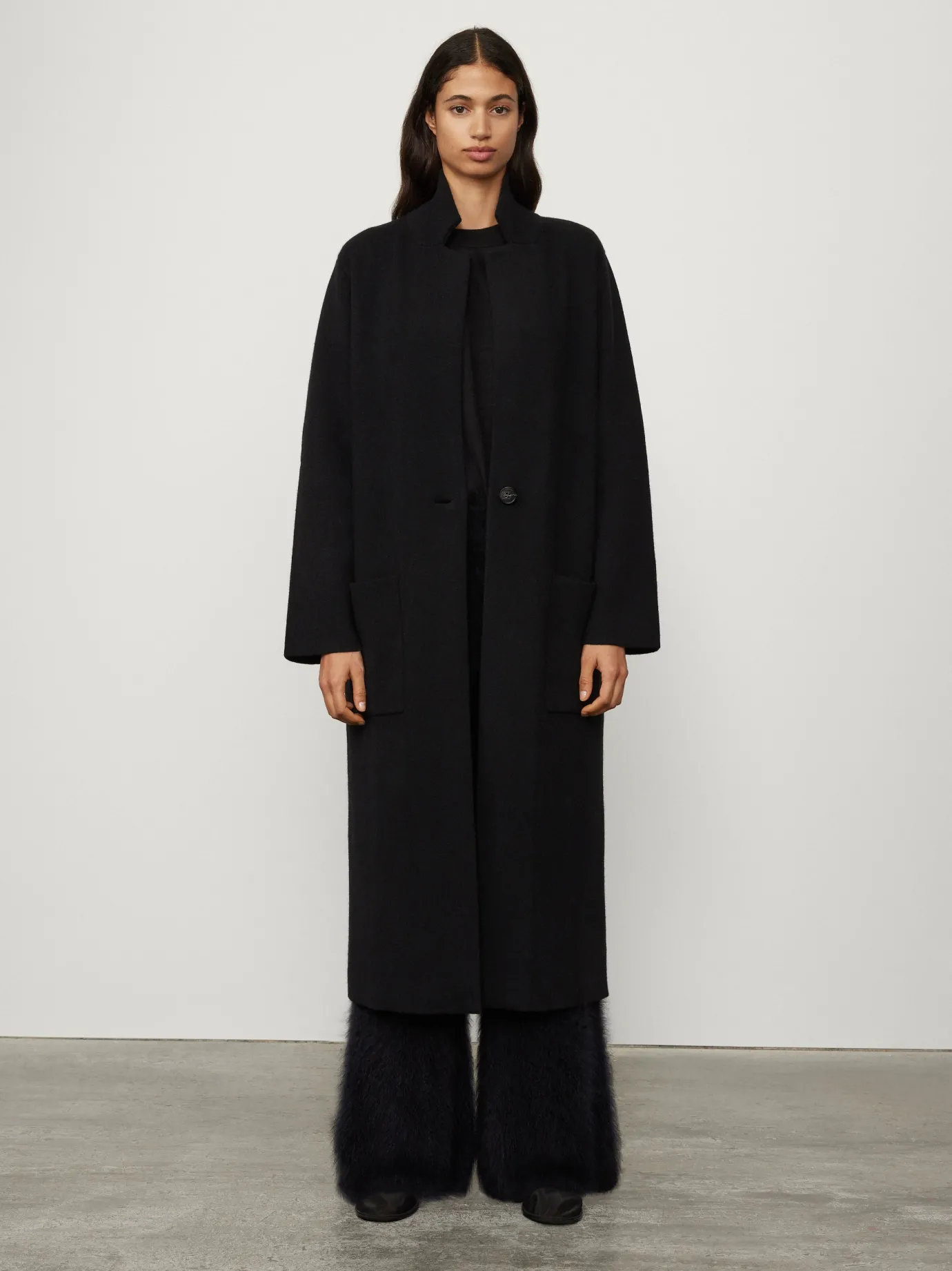 Shop LISA YANG The Amie Coat Black