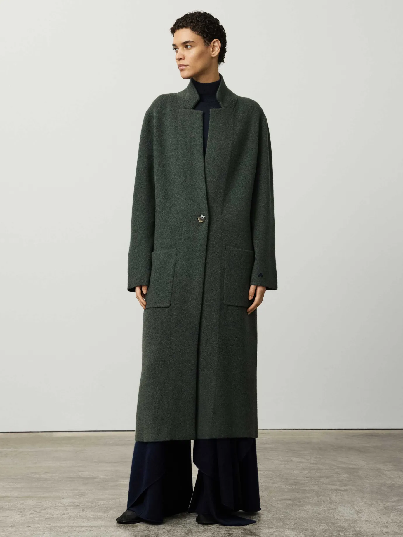 Online LISA YANG The Amie Coat Olive