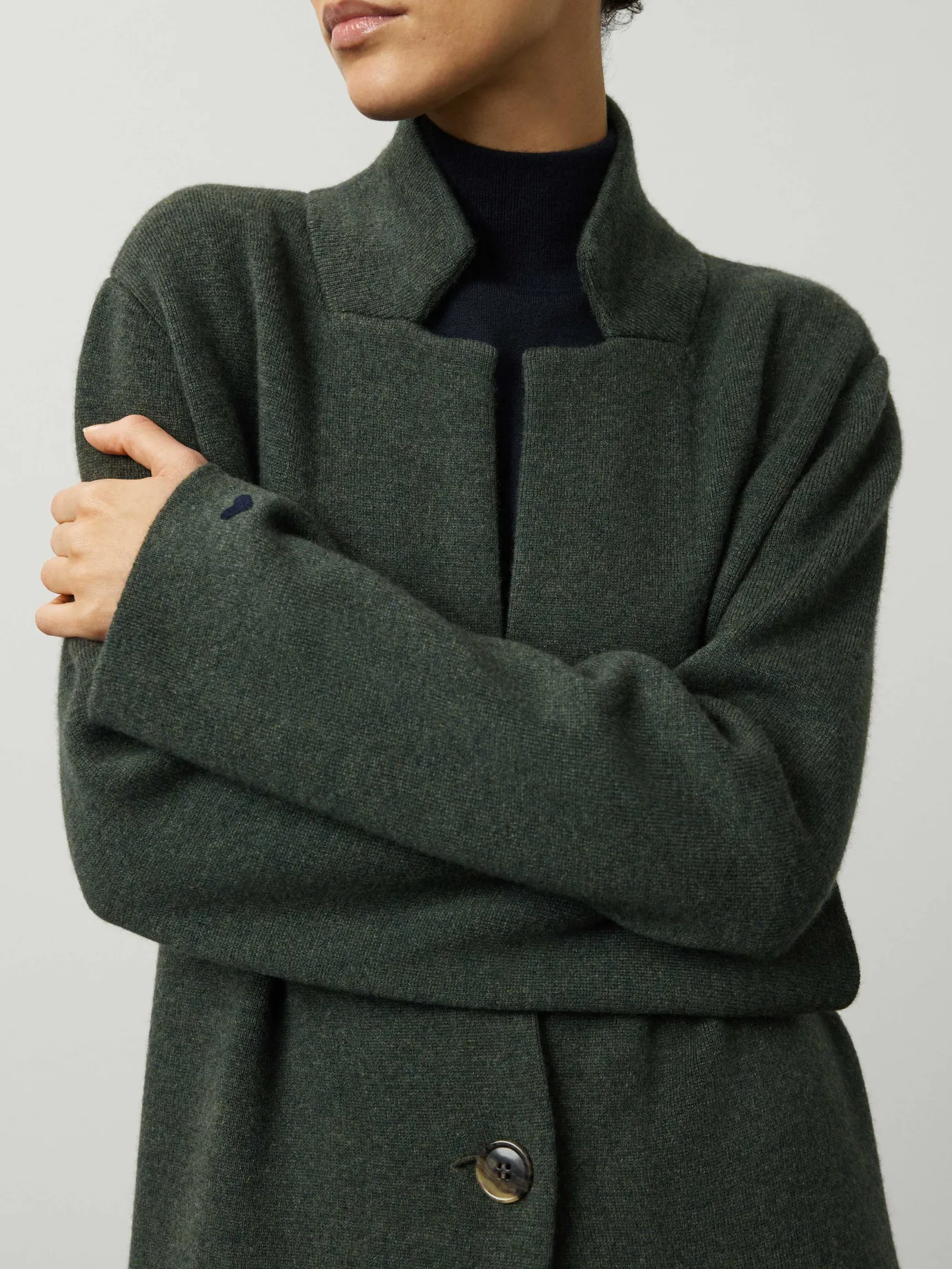 Online LISA YANG The Amie Coat Olive