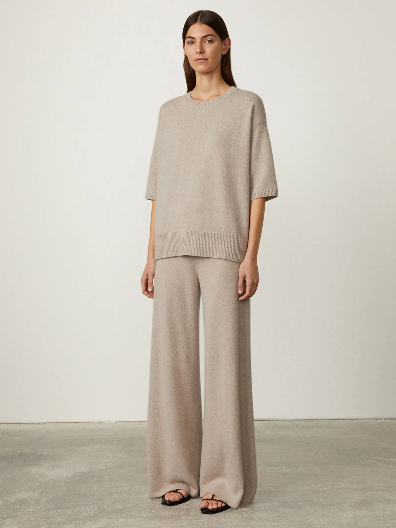 Sale LISA YANG The Camille Sweater Sand