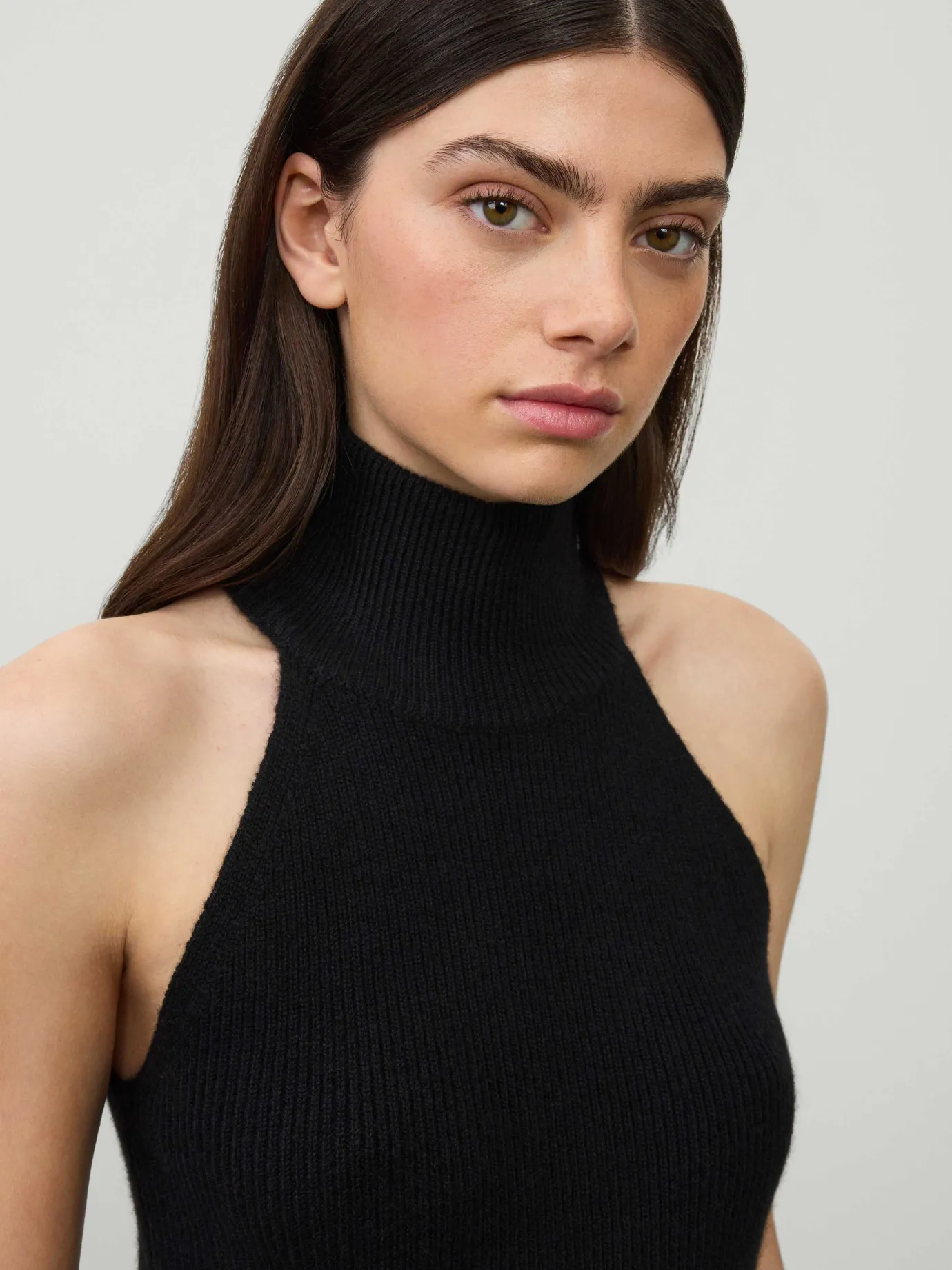Shop LISA YANG The Carmen Dress Black
