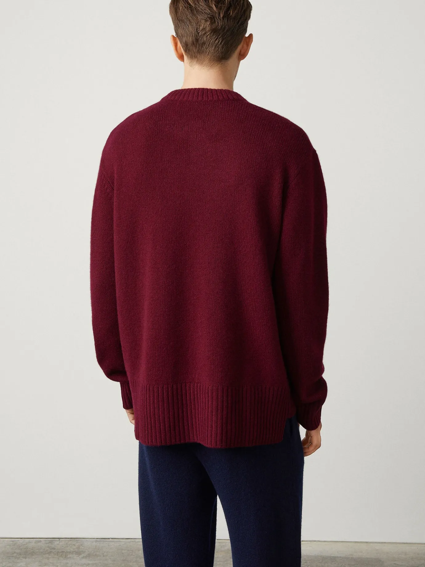 Shop LISA YANG The Clarence Sweater Cherry