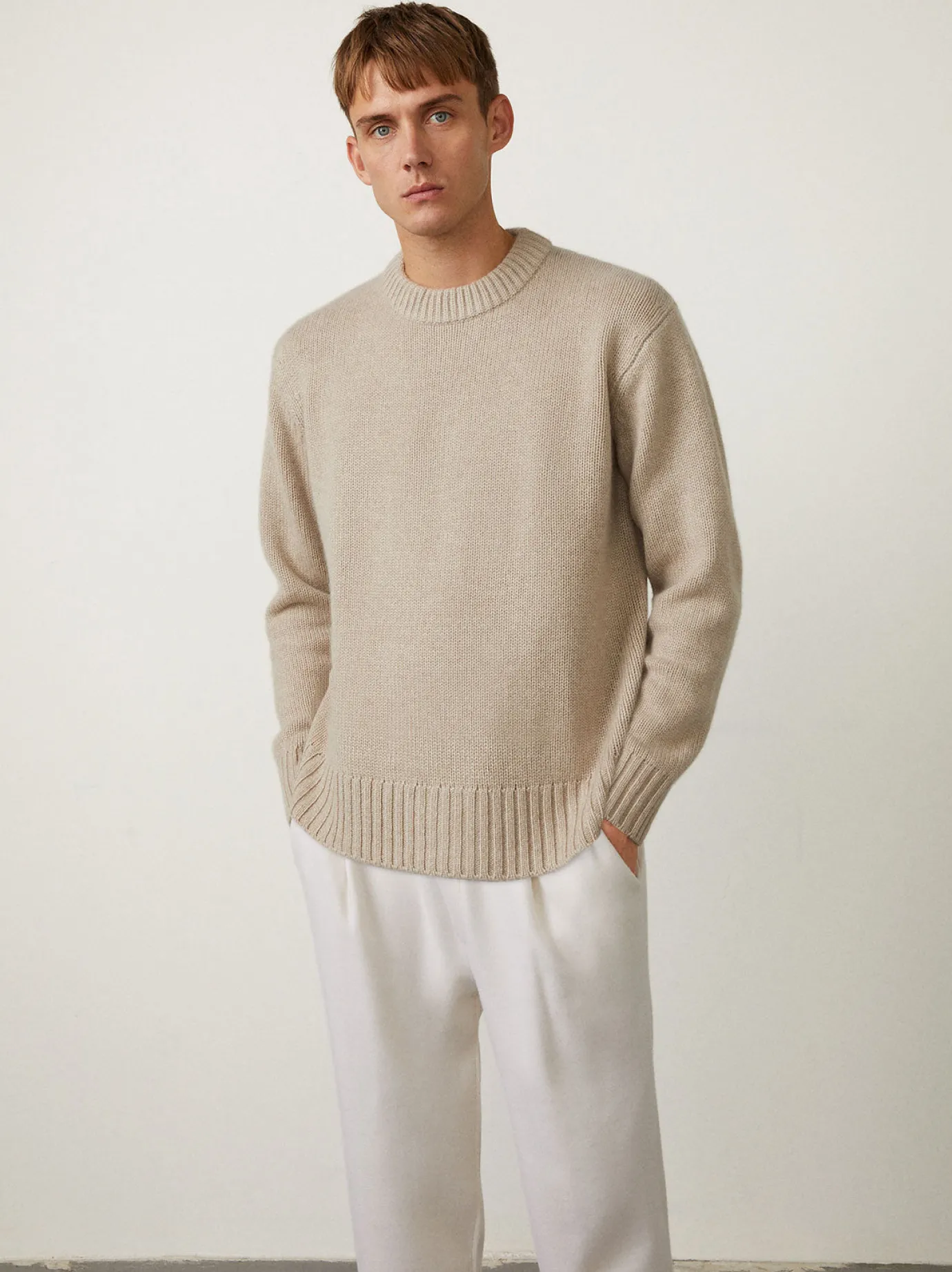 Cheap LISA YANG The Claude Sweater Sand
