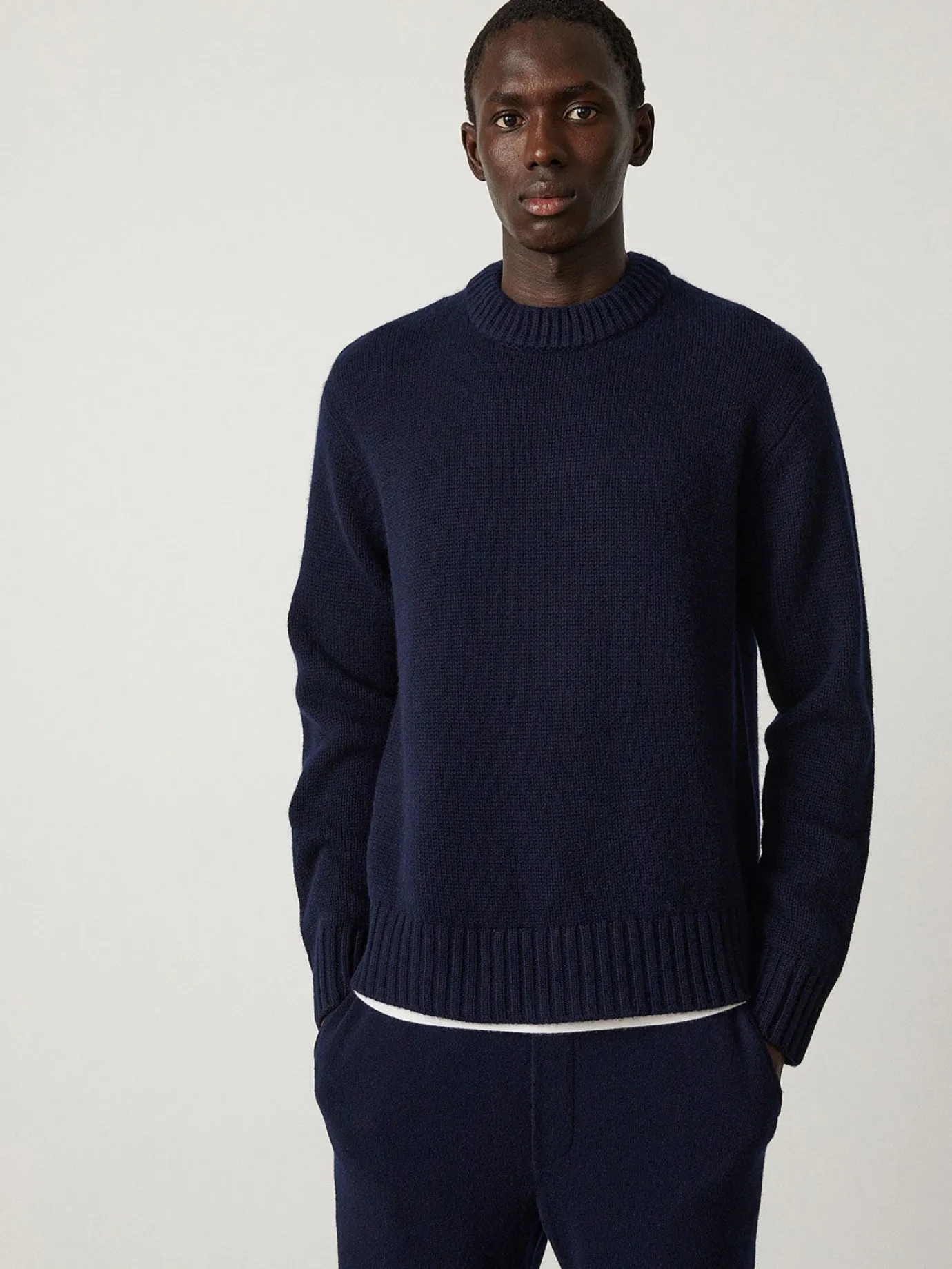 Discount LISA YANG The Claude Sweater Navy