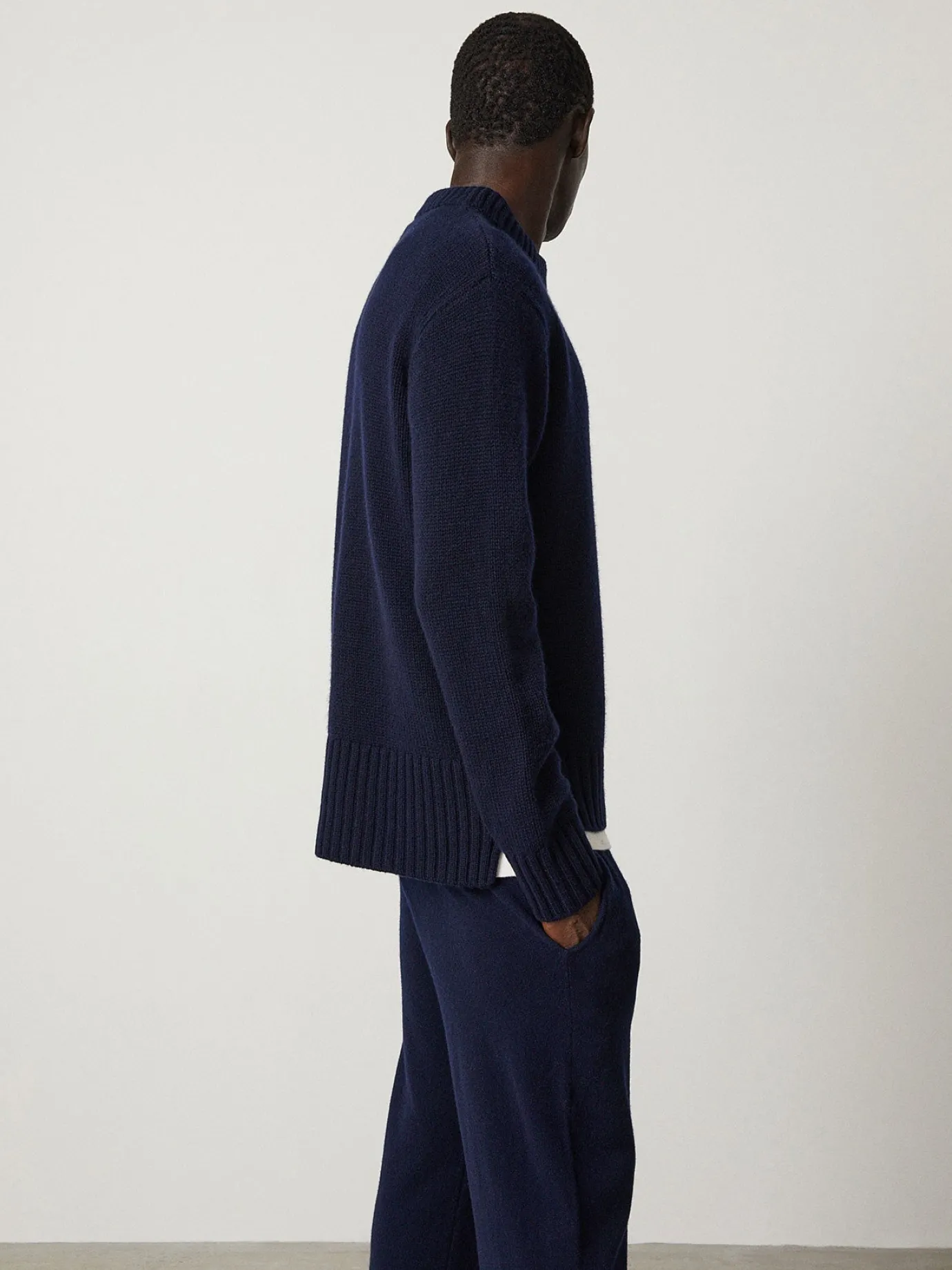 Discount LISA YANG The Claude Sweater Navy