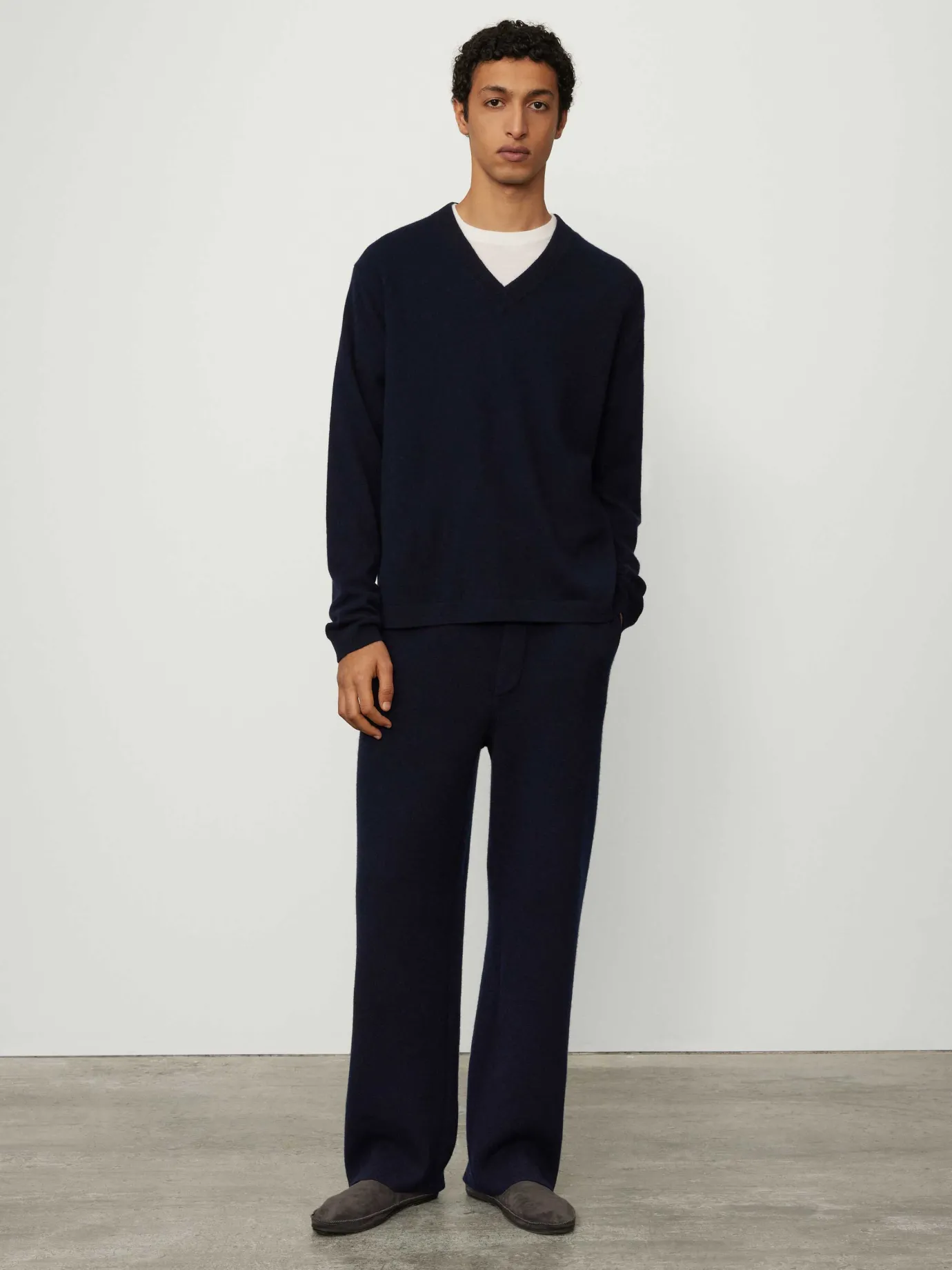 Discount LISA YANG The Clayton Sweater Navy