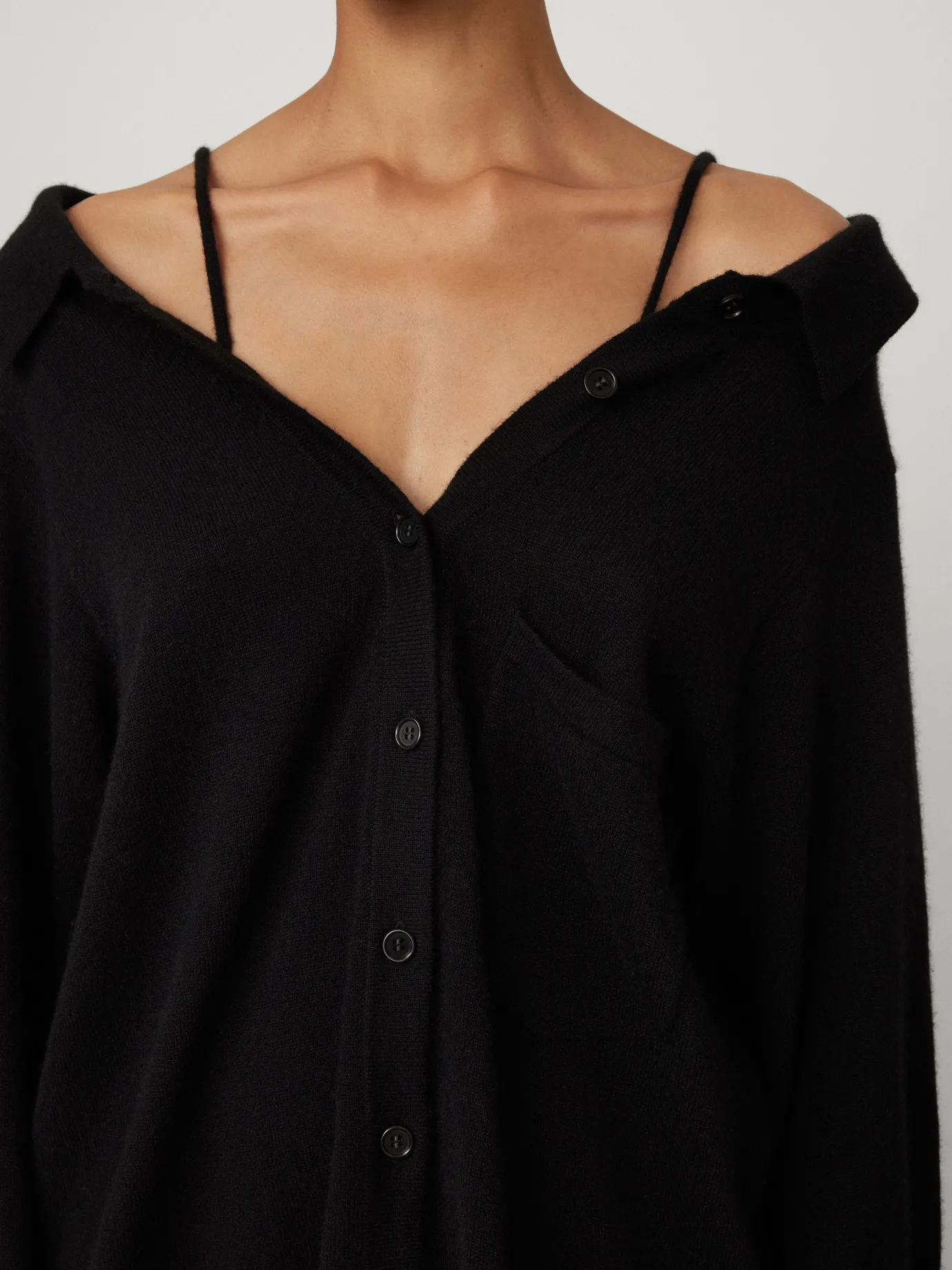 Online LISA YANG The Colleen Cardigan Black
