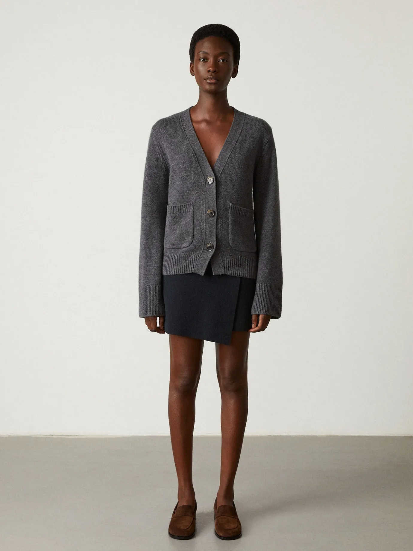 Best Sale LISA YANG The Danni Cardigan Graphite
