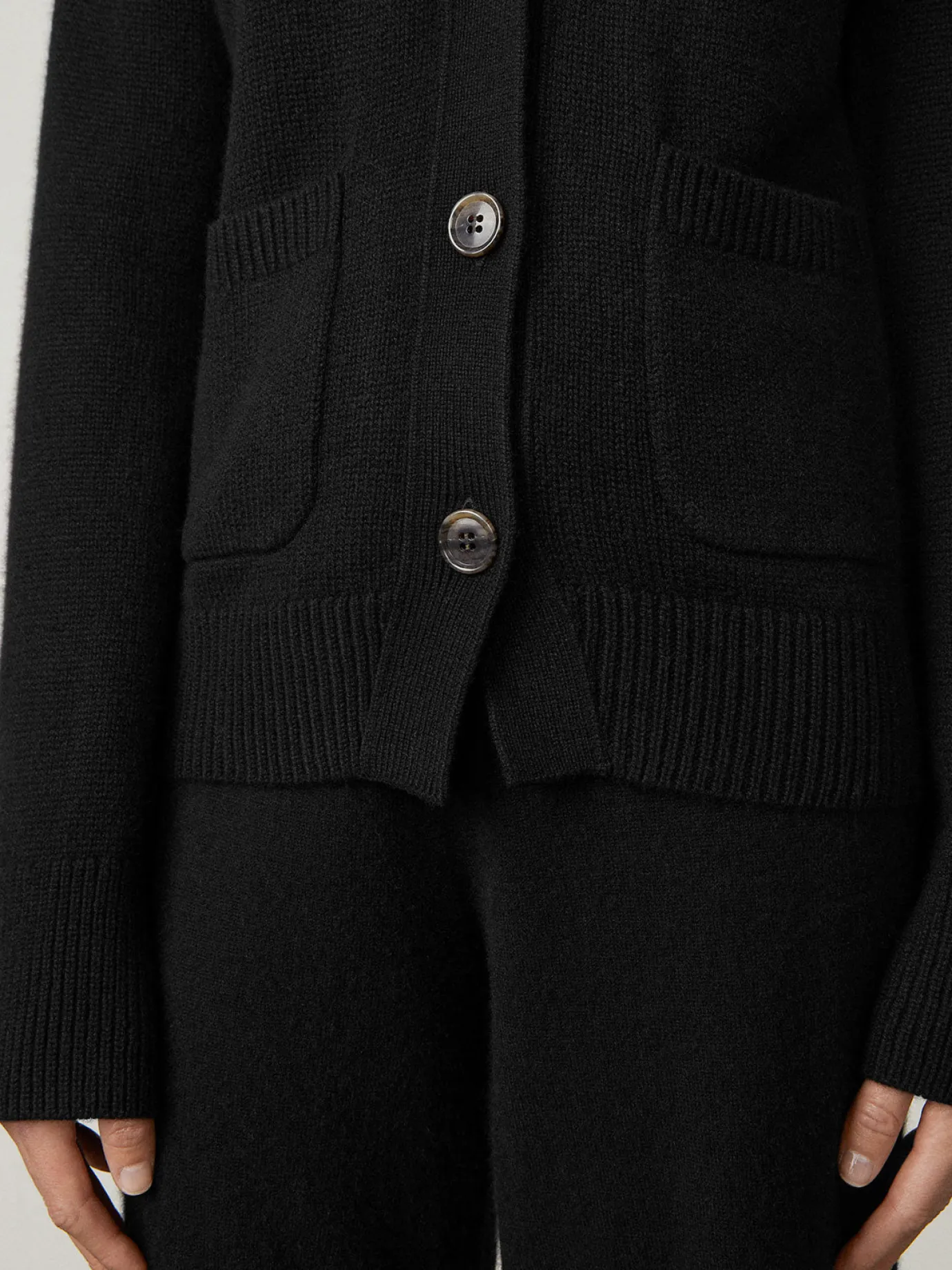 Clearance LISA YANG The Danni Cardigan Black