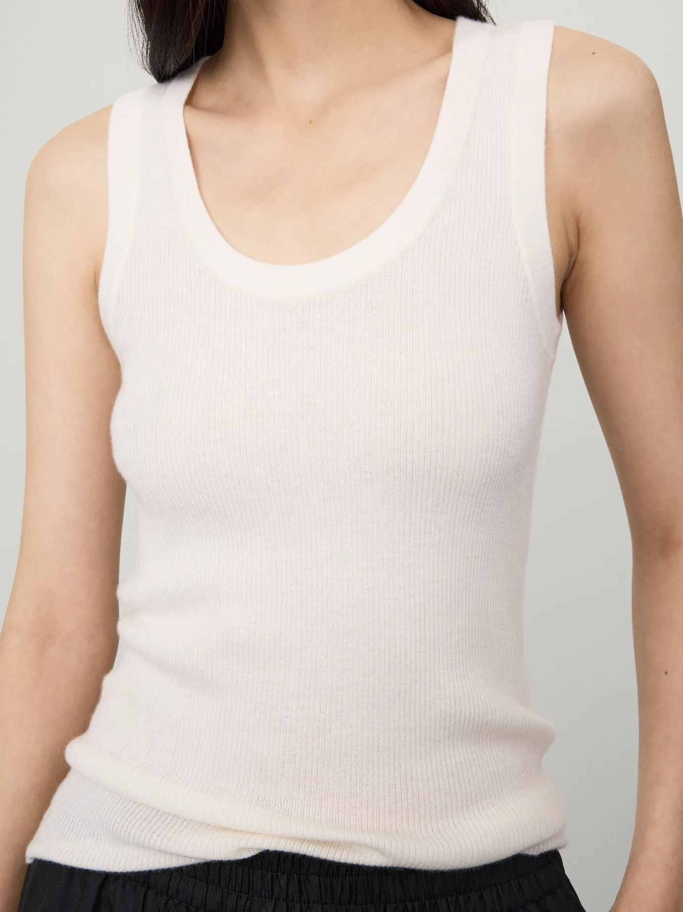 Discount LISA YANG The Devyne Top Ivory