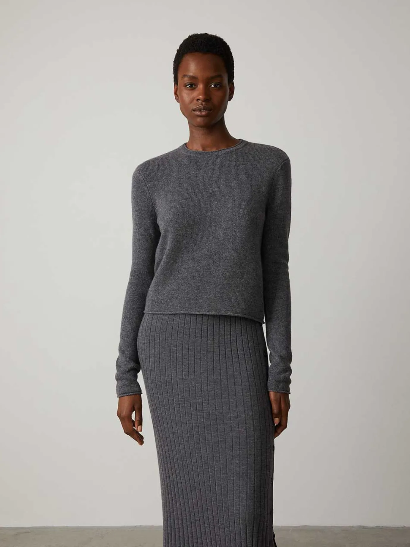 Cheap LISA YANG The Doreen Sweater Graphite