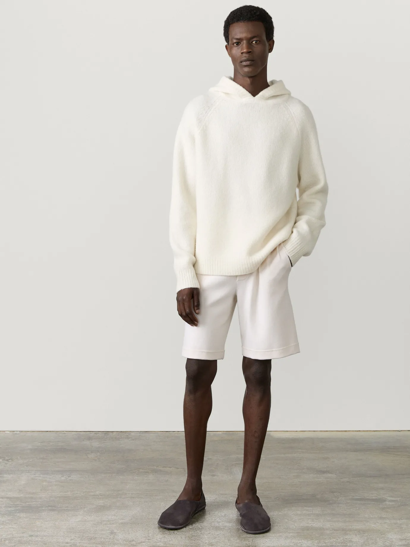 Hot LISA YANG The Eli Hoodie CreamBouclé