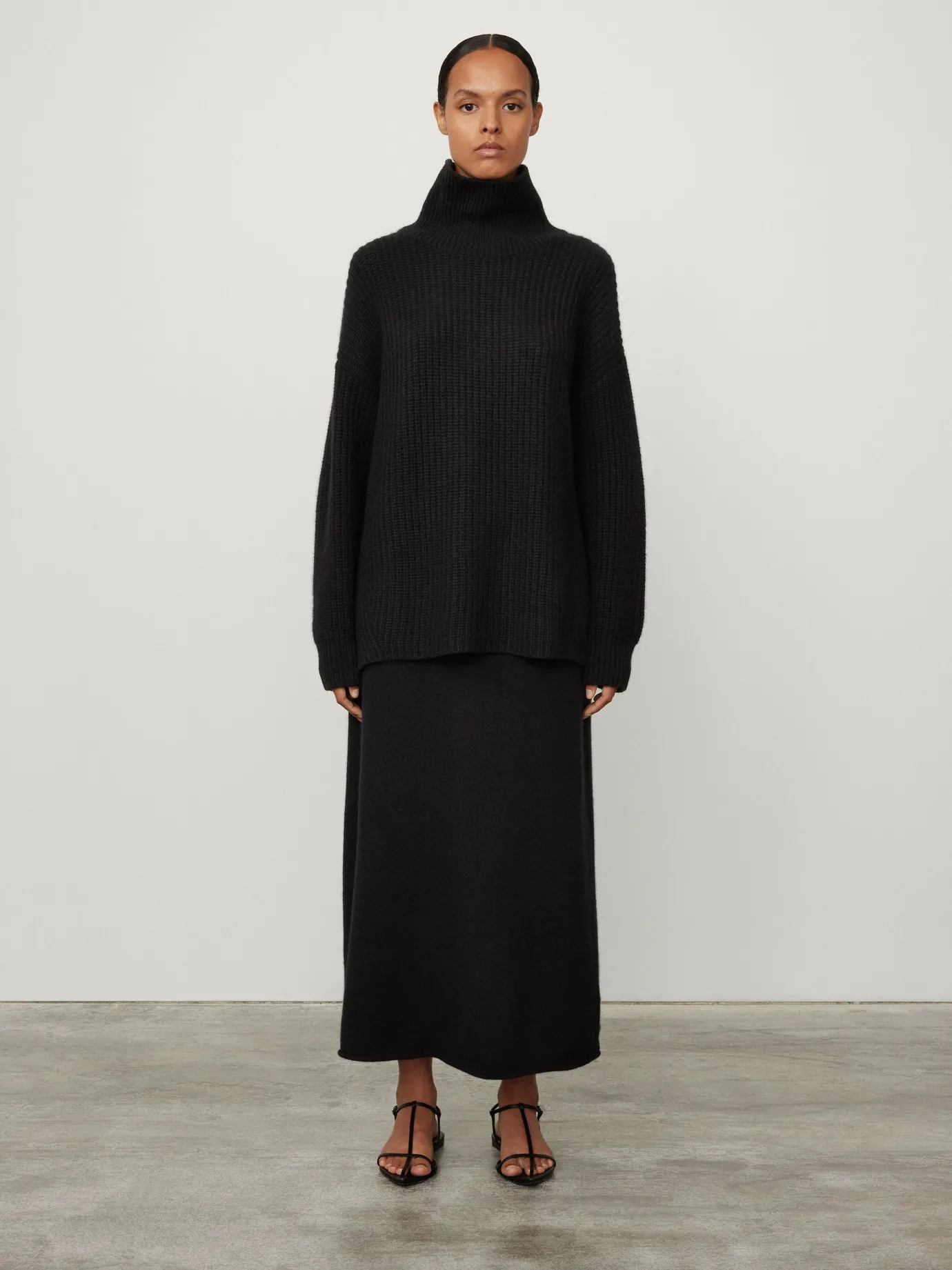 Shop LISA YANG The Elin Skirt Black