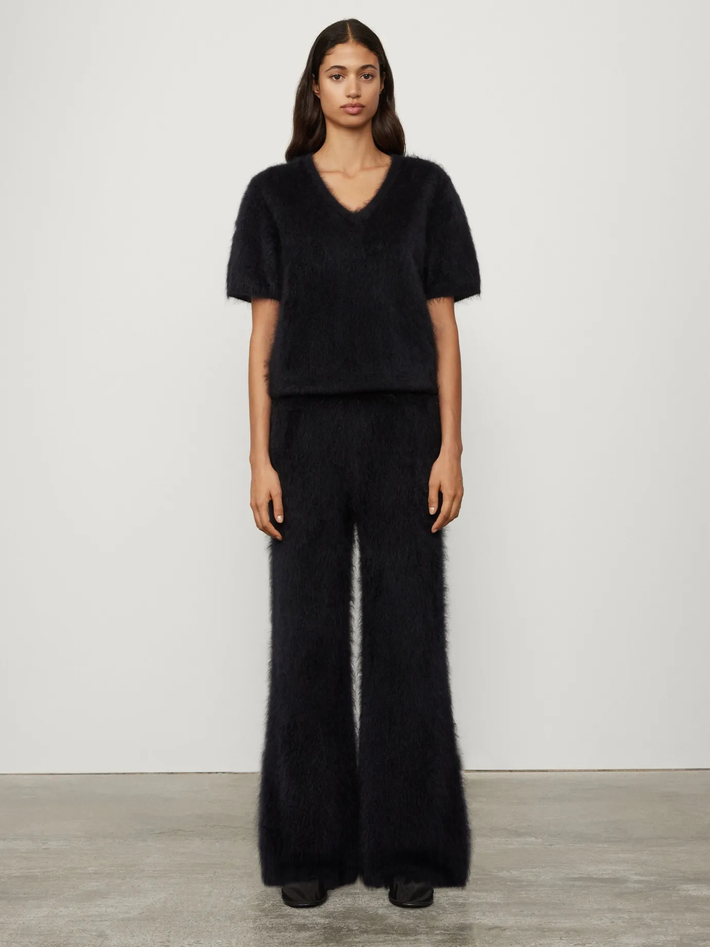 Fashion LISA YANG The Ellery Trousers BlackBrushed