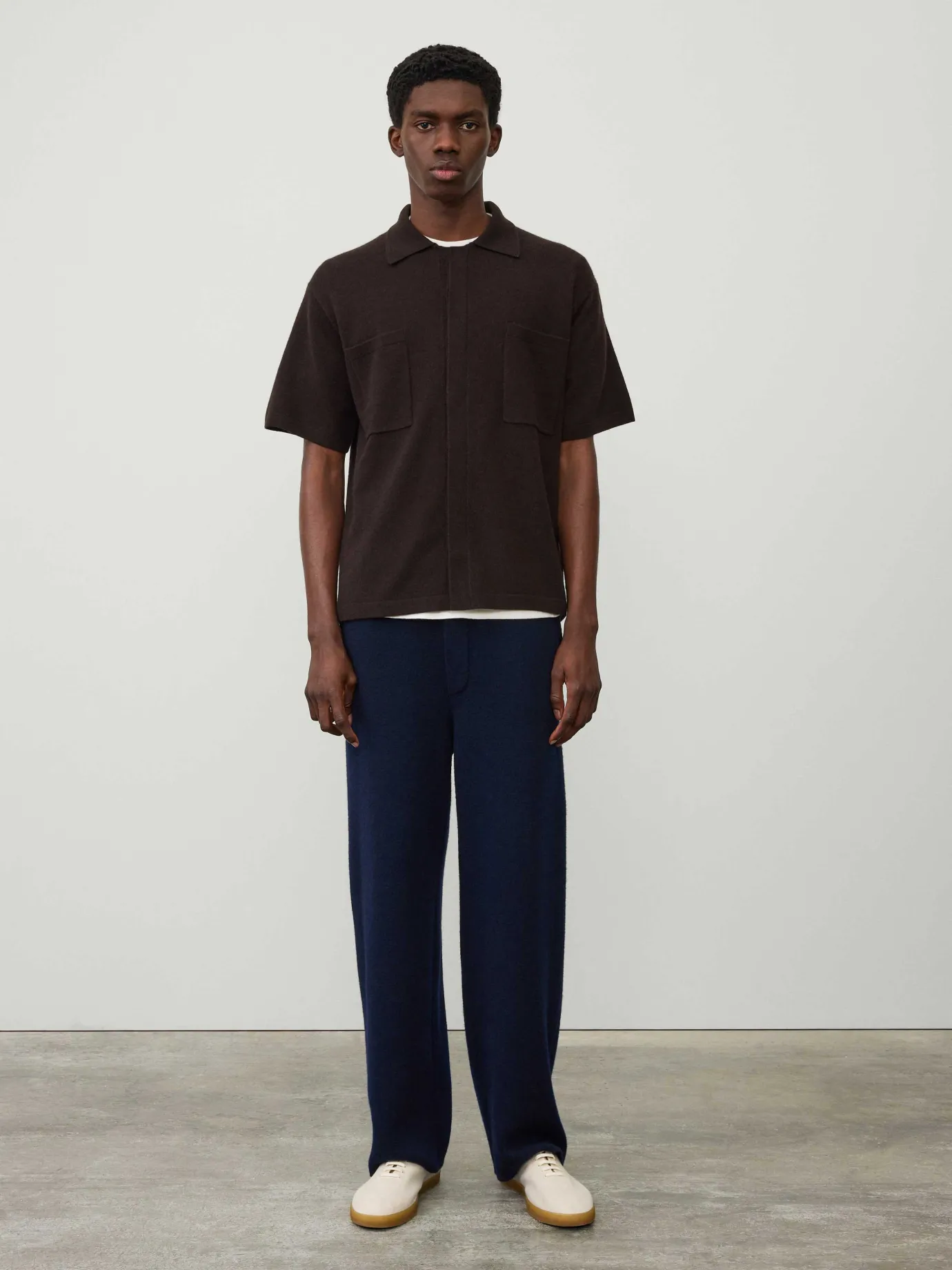 Fashion LISA YANG The Ethan Shirt DarkOak