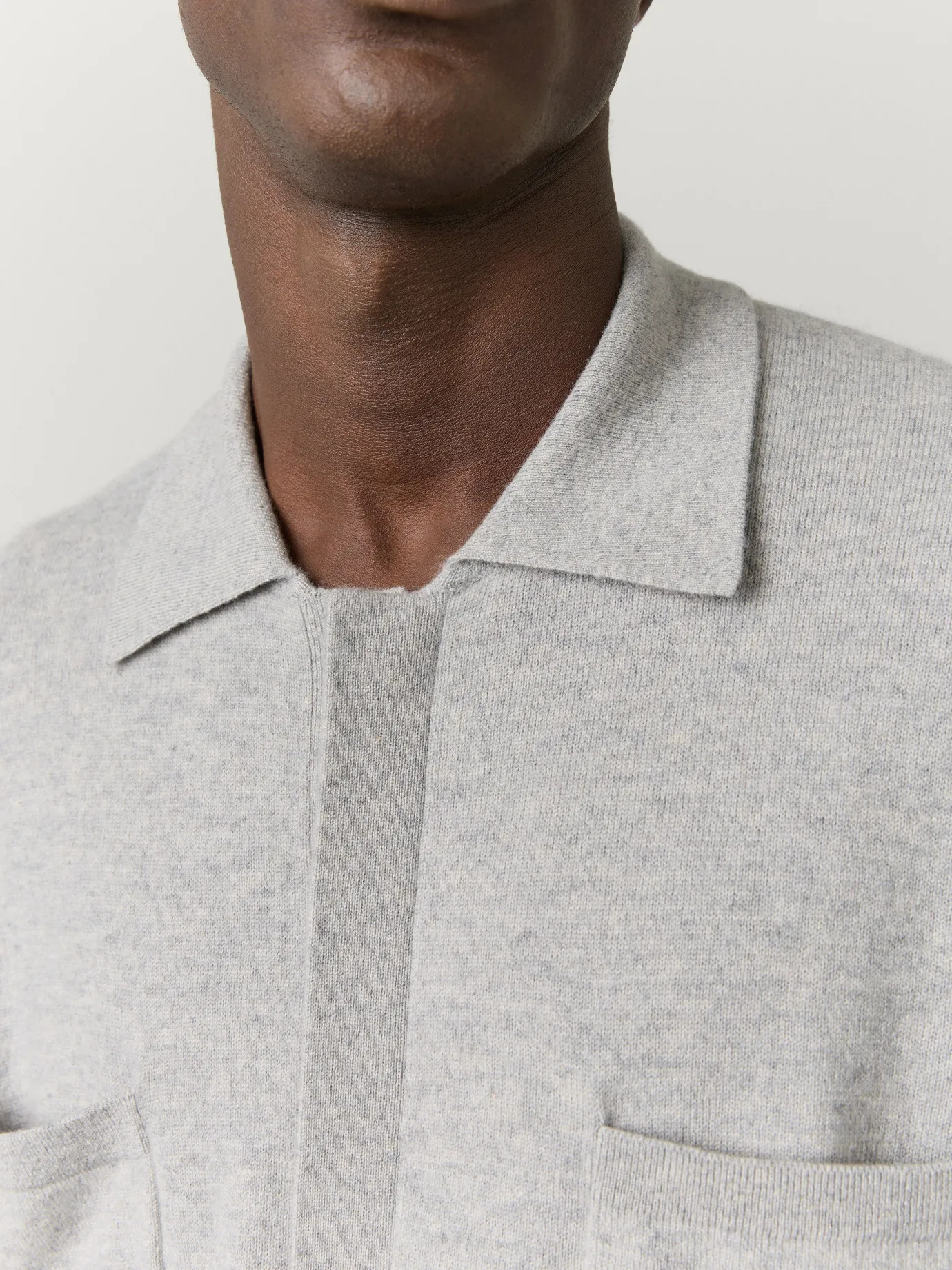 Discount LISA YANG The Ethan Shirt DoveGrey
