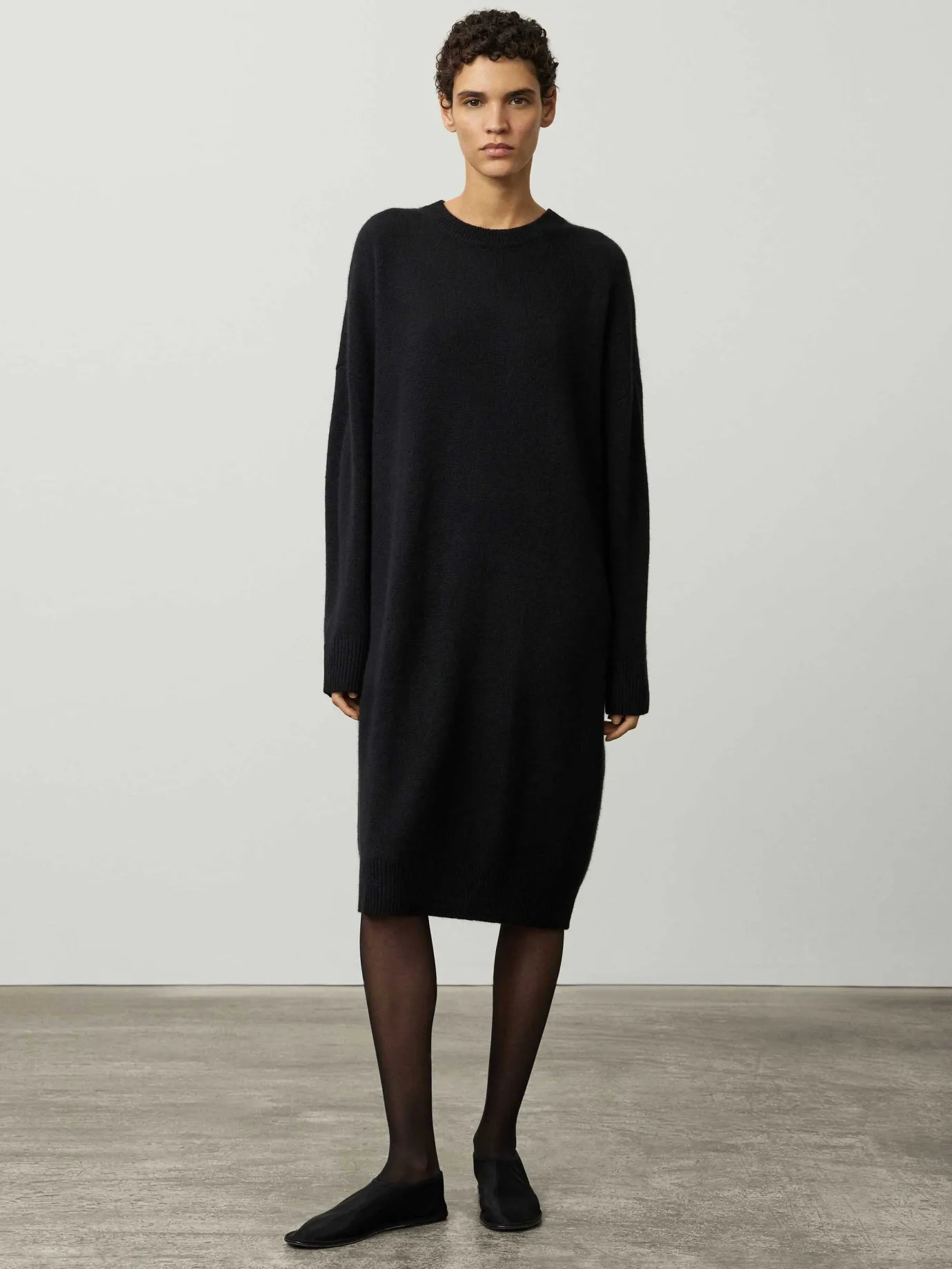 Shop LISA YANG The Faye Dress Black