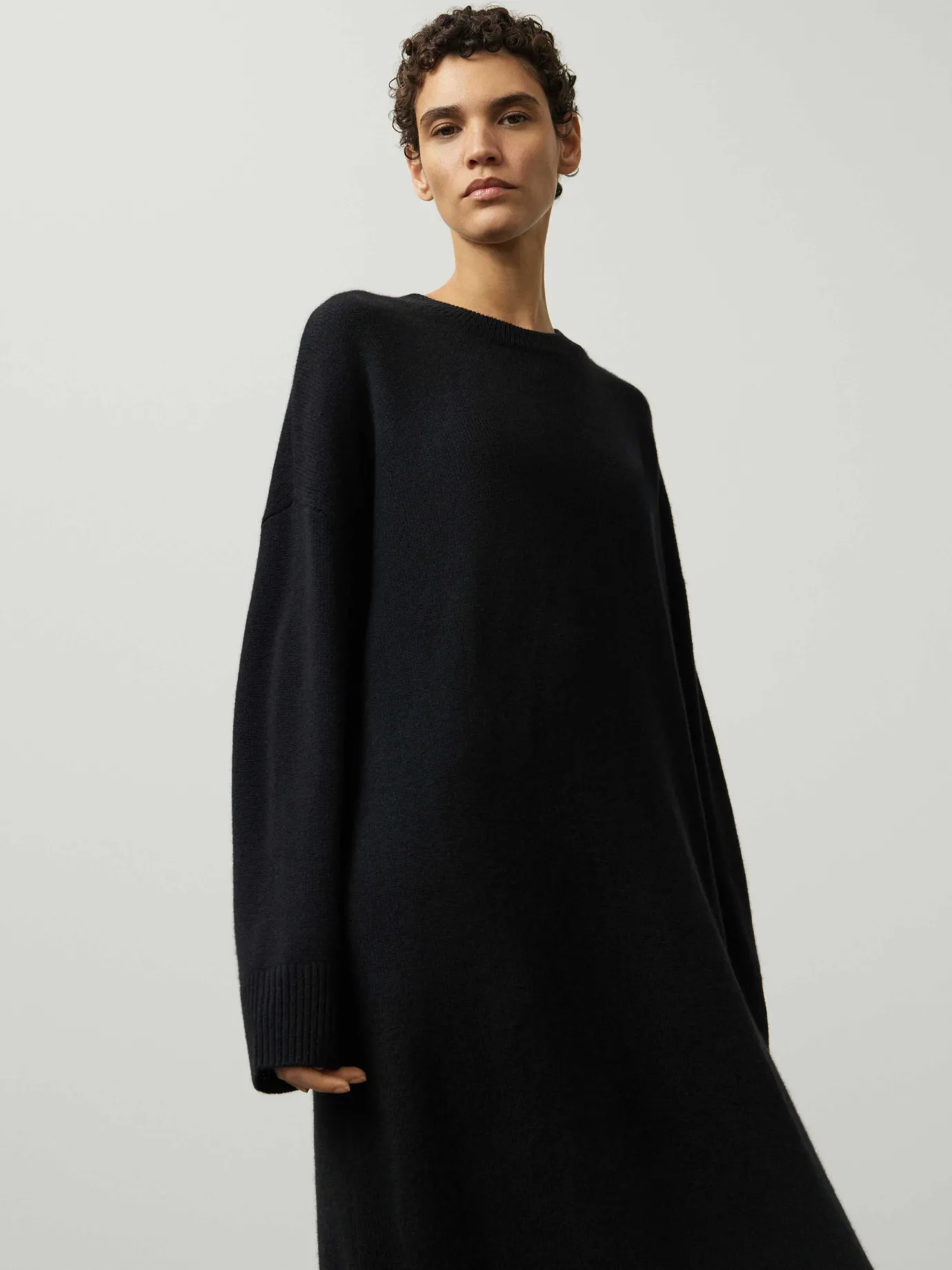Shop LISA YANG The Faye Dress Black