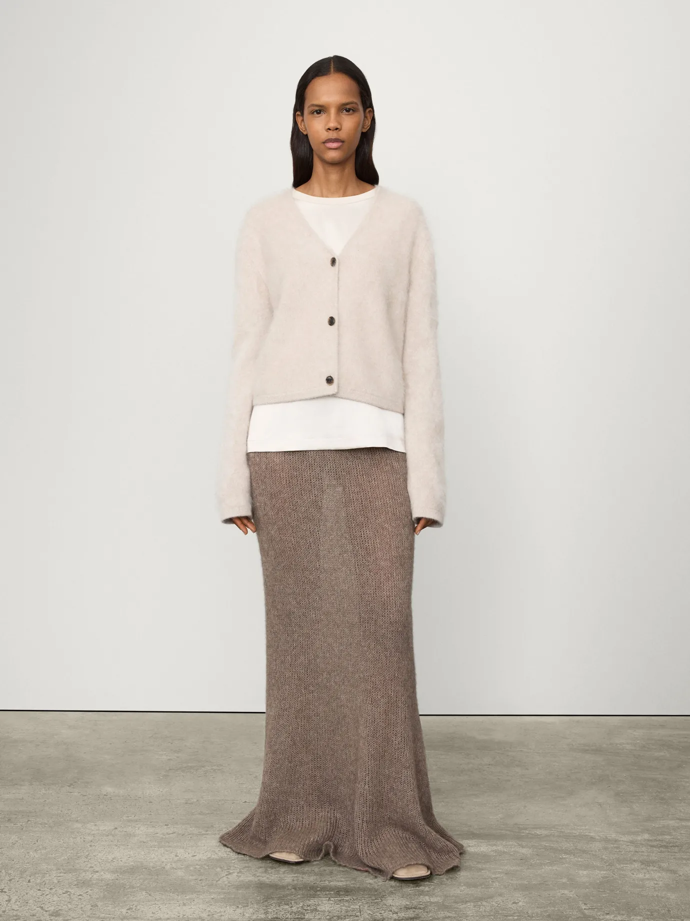 Best Sale LISA YANG The Filippa Cardigan SandBrushed