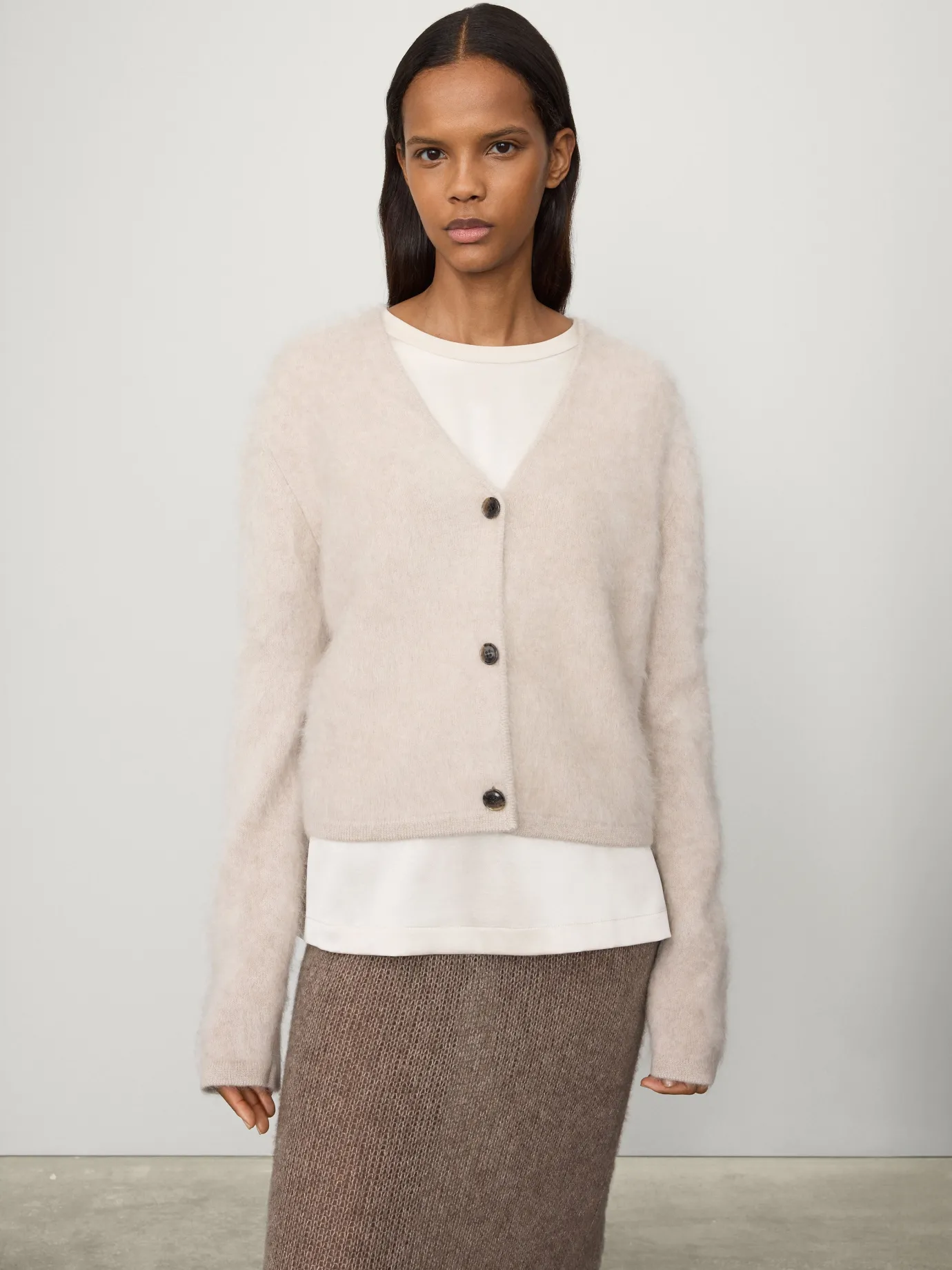 Best Sale LISA YANG The Filippa Cardigan SandBrushed