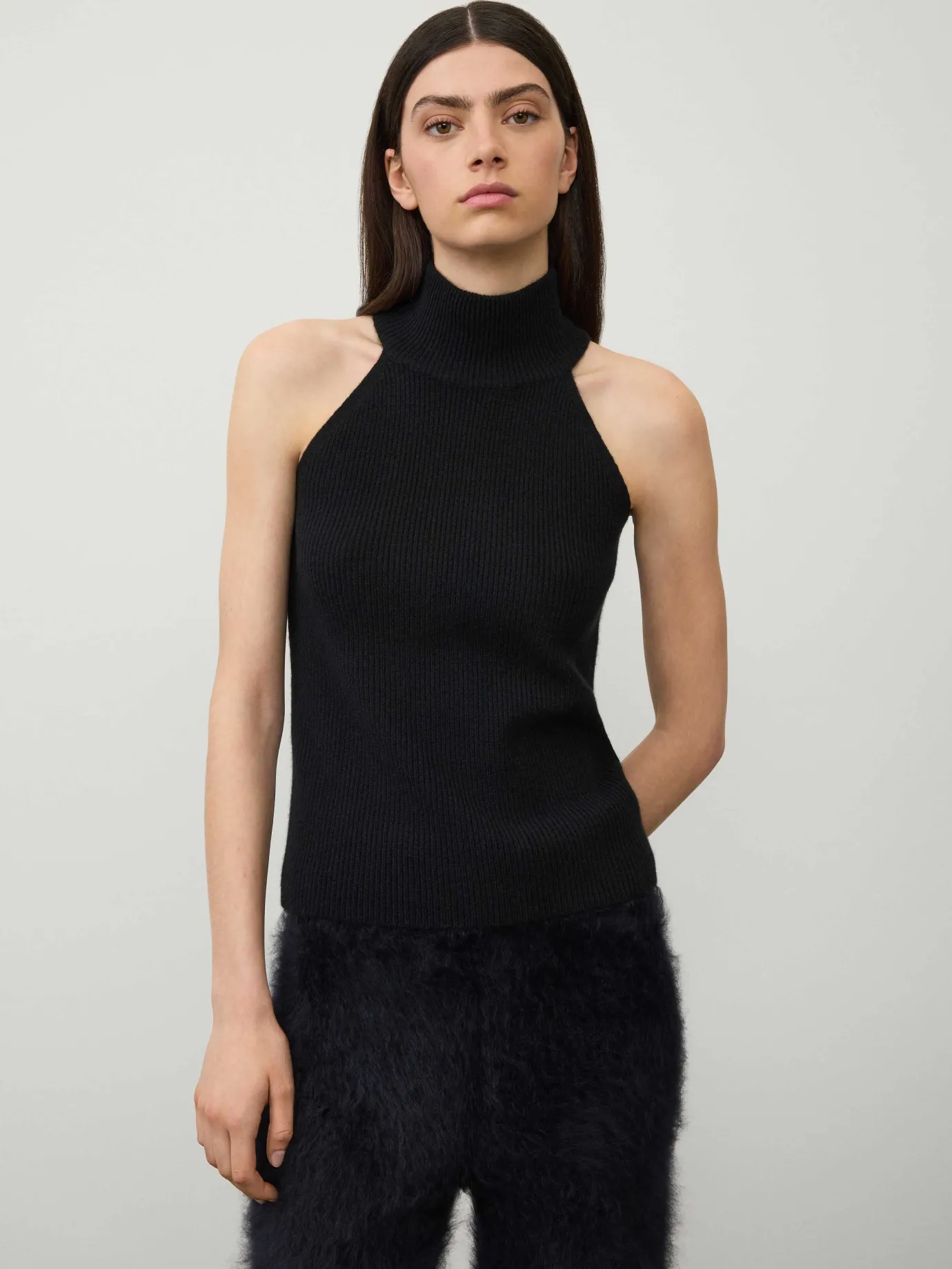 Online LISA YANG The Freya Top Black