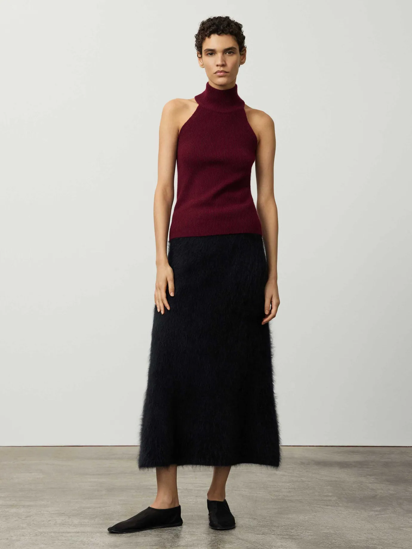 Flash Sale LISA YANG The Freya Top Cherry