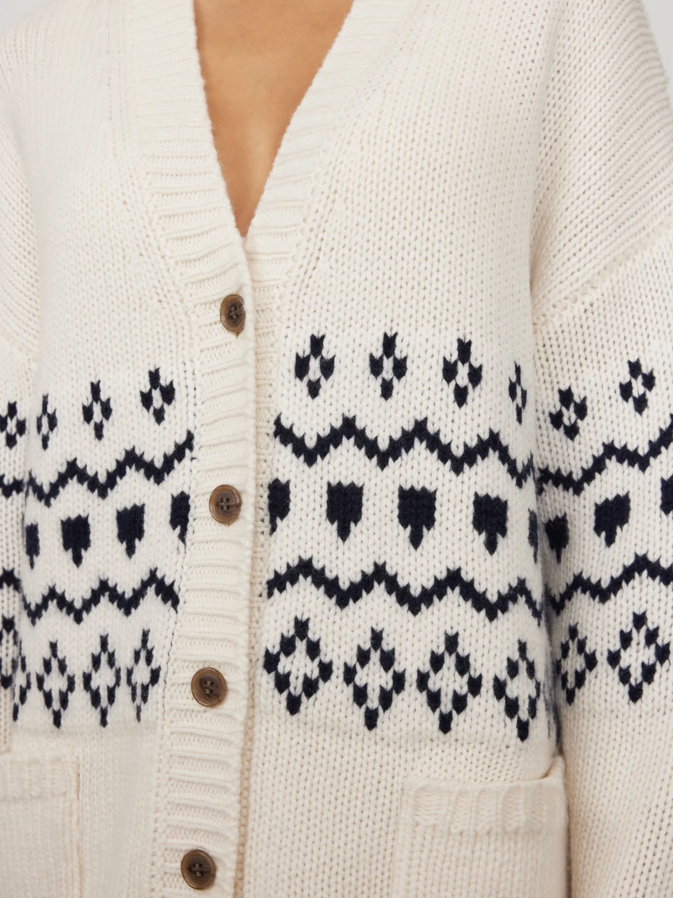 Online LISA YANG The Greyson Cardigan Cream