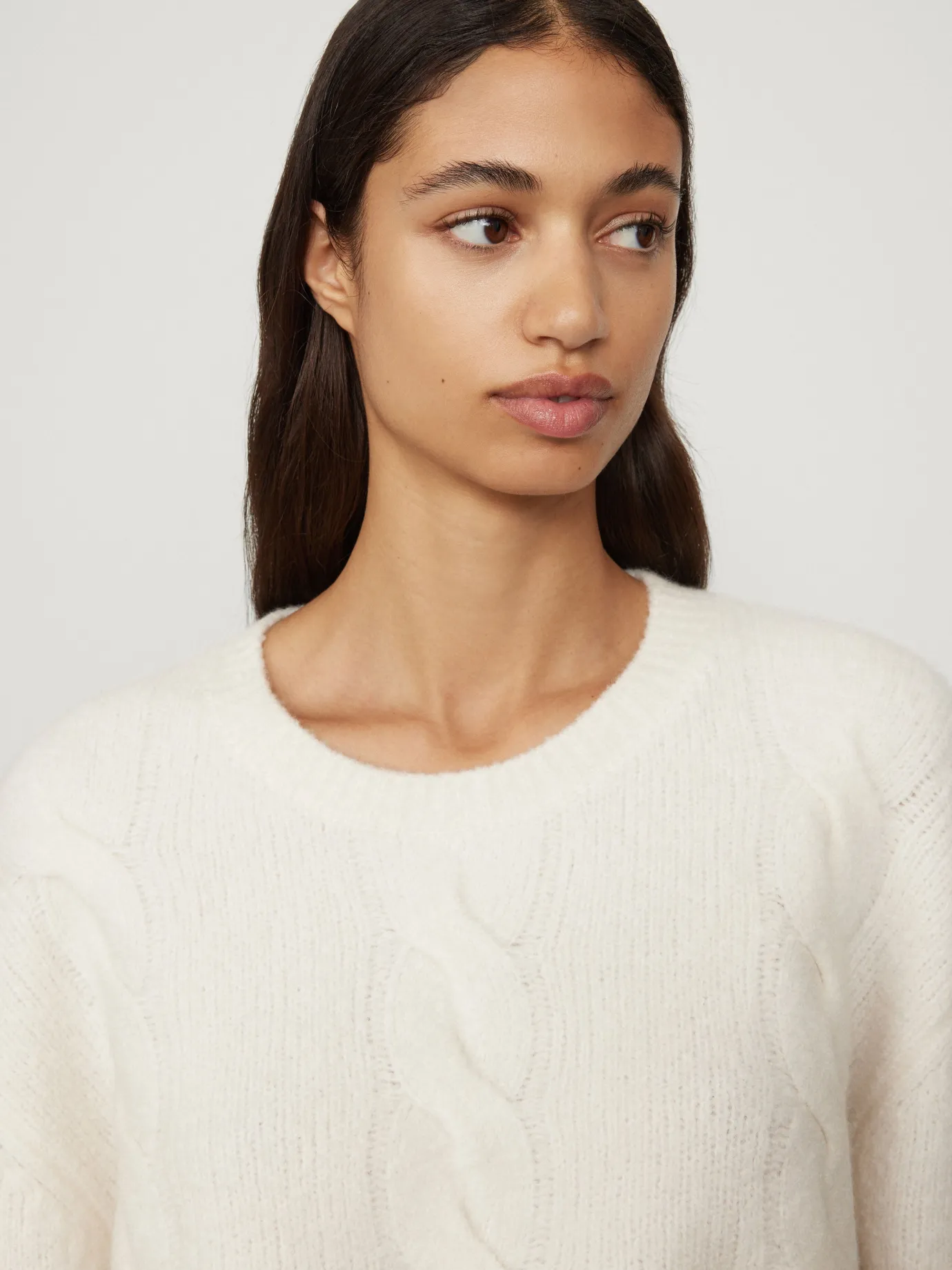 Cheap LISA YANG The Hannah Sweater CreamBouclé