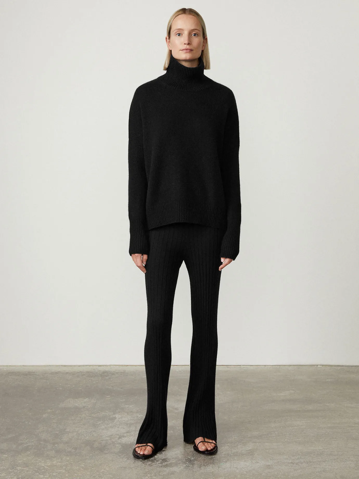 Shop LISA YANG The Heidi Sweater Black