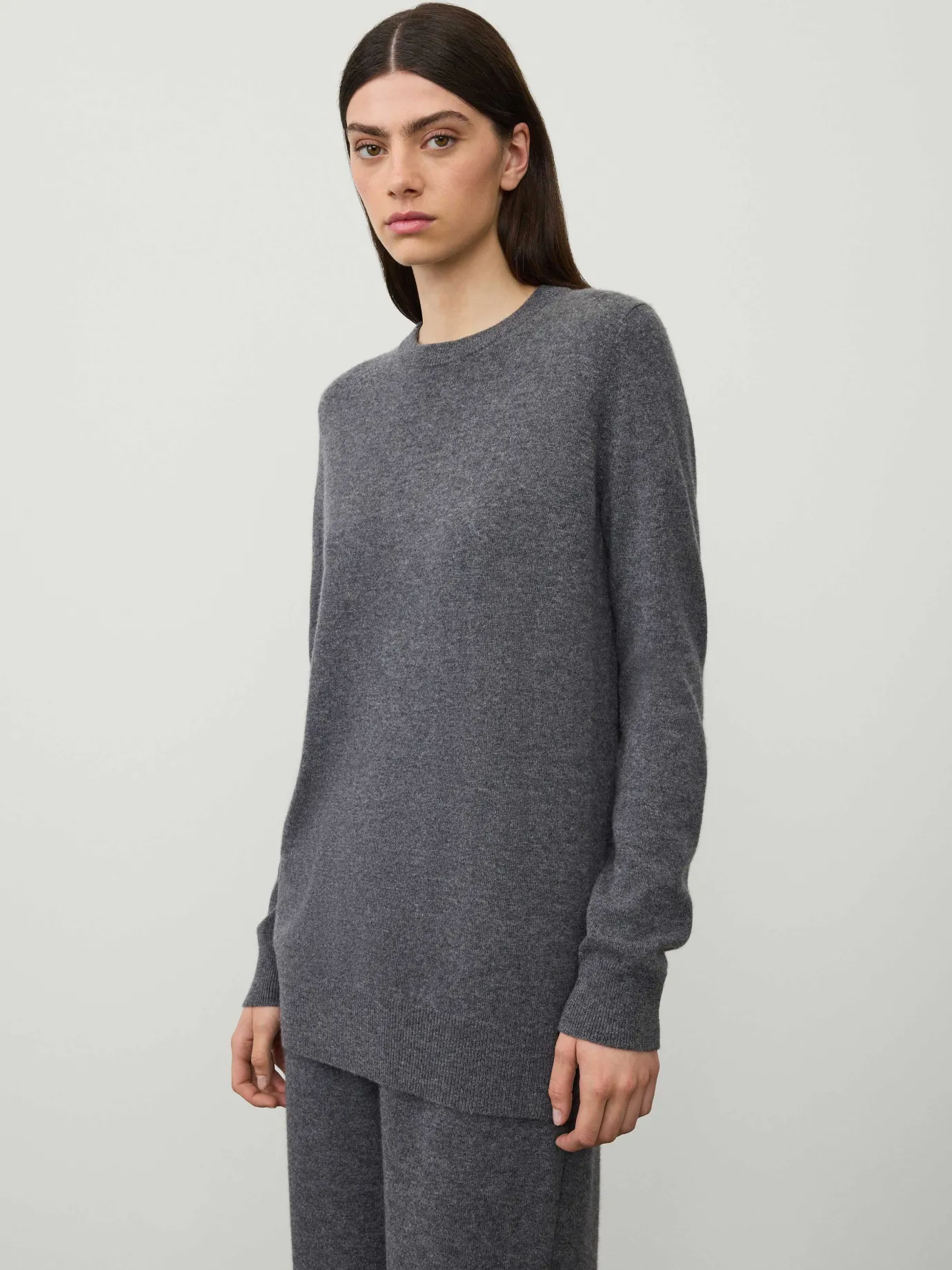 Cheap LISA YANG The Helena Sweater Graphite