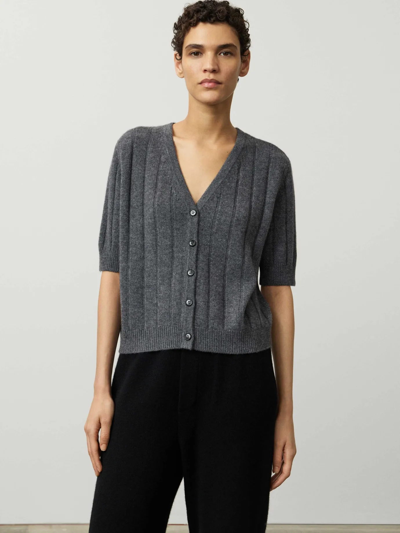 Best LISA YANG The Idun Cardigan Graphite