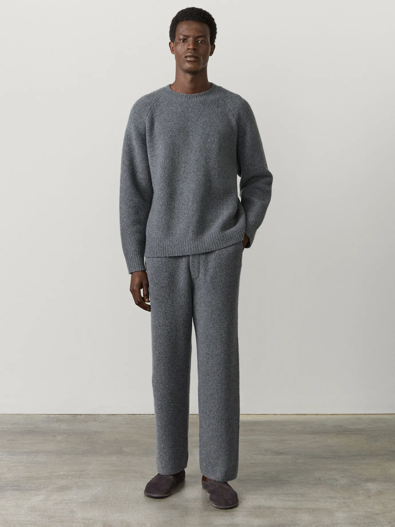 Outlet LISA YANG The Jayden Trousers GraphiteBouclé