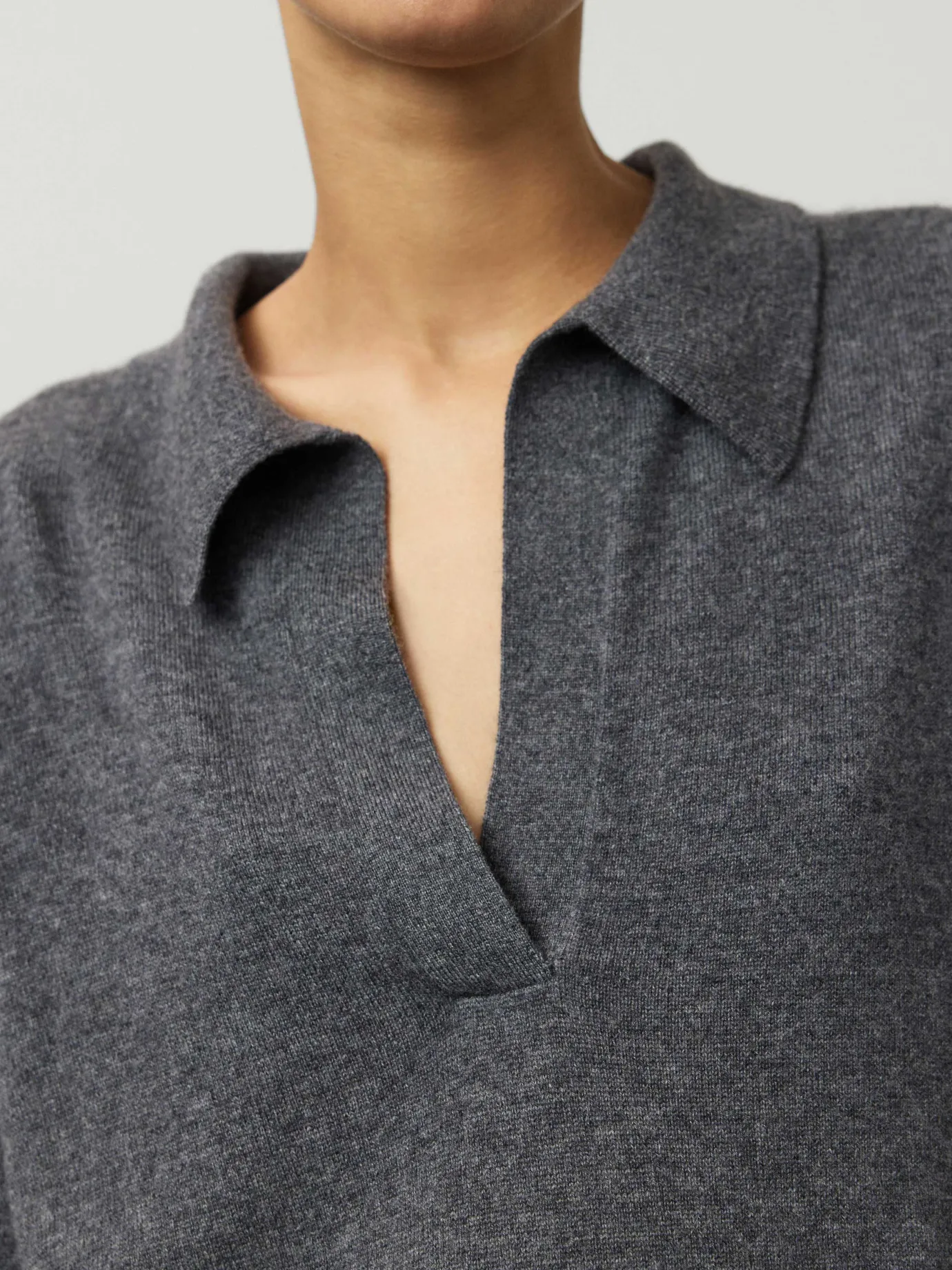 Clearance LISA YANG The Josefine Sweater Graphite