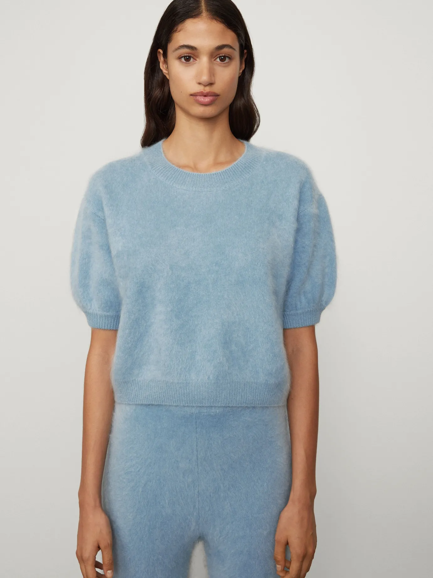 Best Sale LISA YANG The Juniper Sweater PowderBlueBrushed