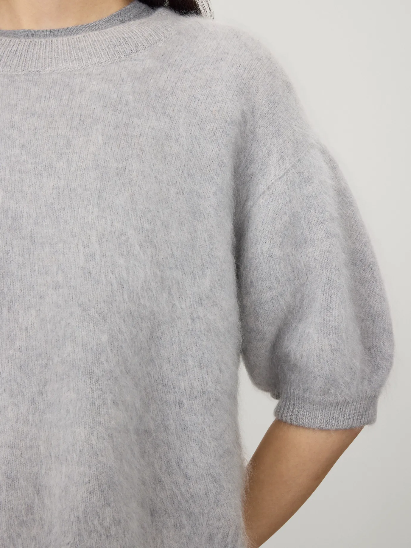 Clearance LISA YANG The Juniper Sweater CloudyBrushed