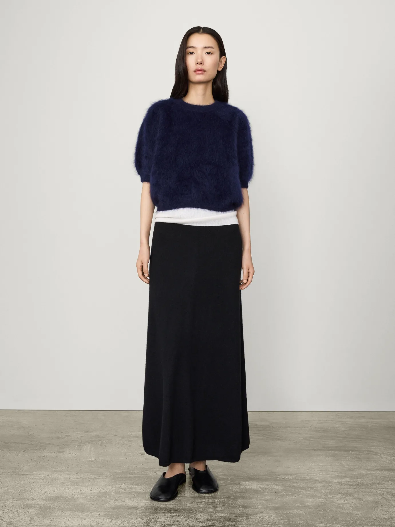 Cheap LISA YANG The Juniper Sweater NavyBrushed