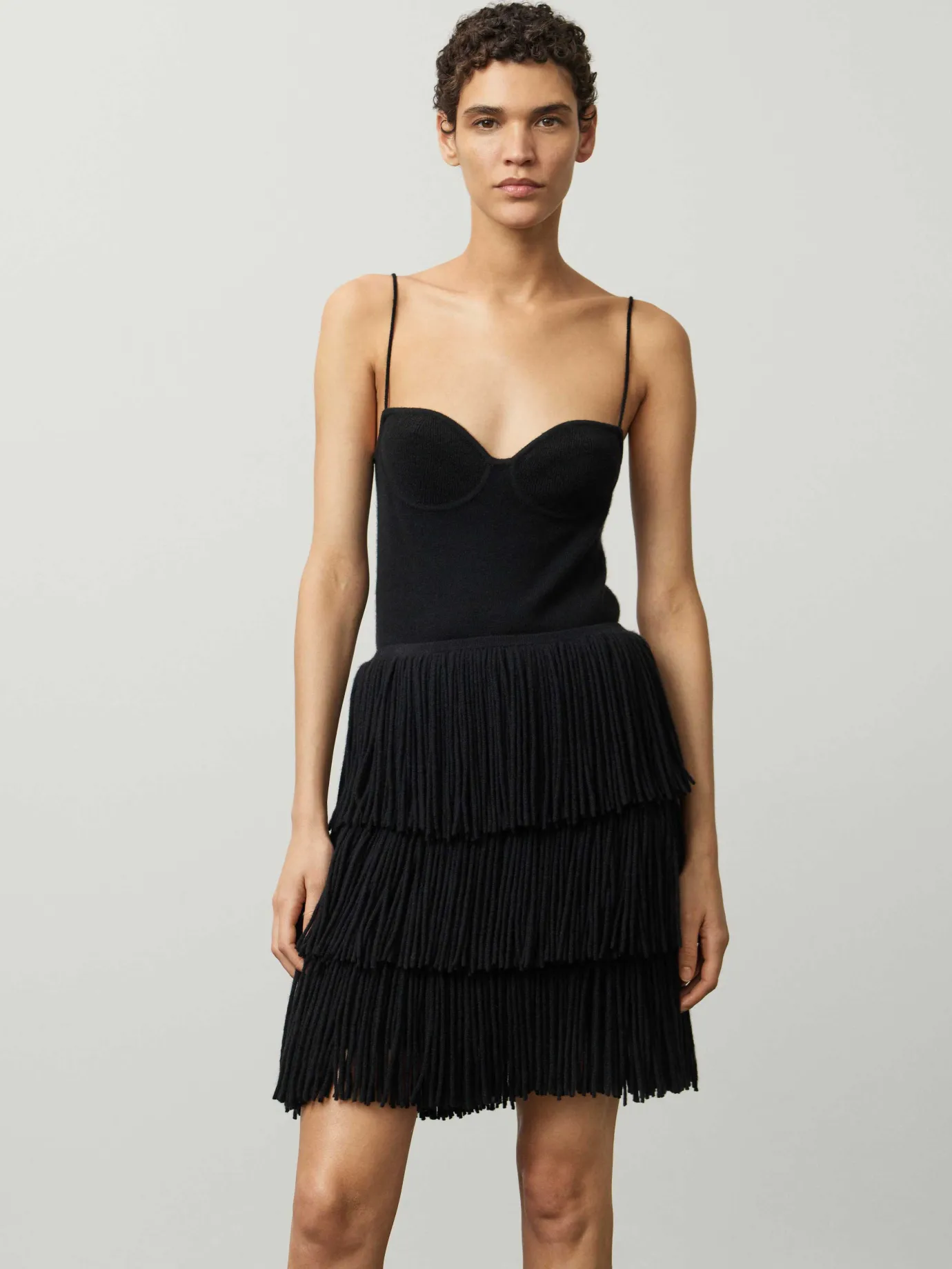 Shop LISA YANG The Kailin Skirt Black