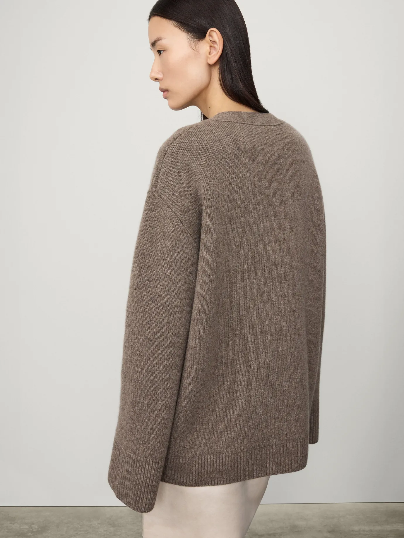 Hot LISA YANG The Kellie Cardigan Truffle