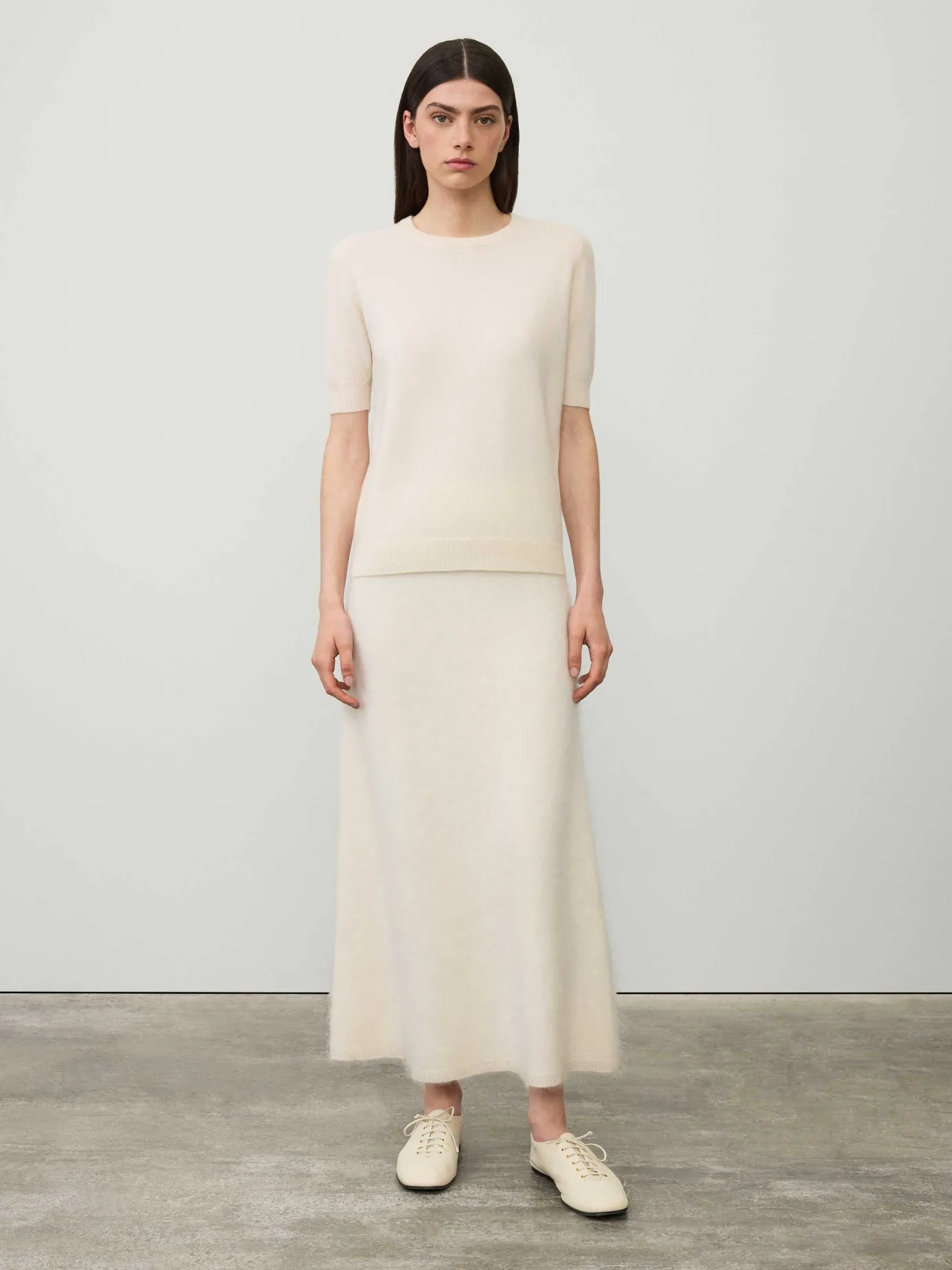 Sale LISA YANG The Kenza T-shirt Cream