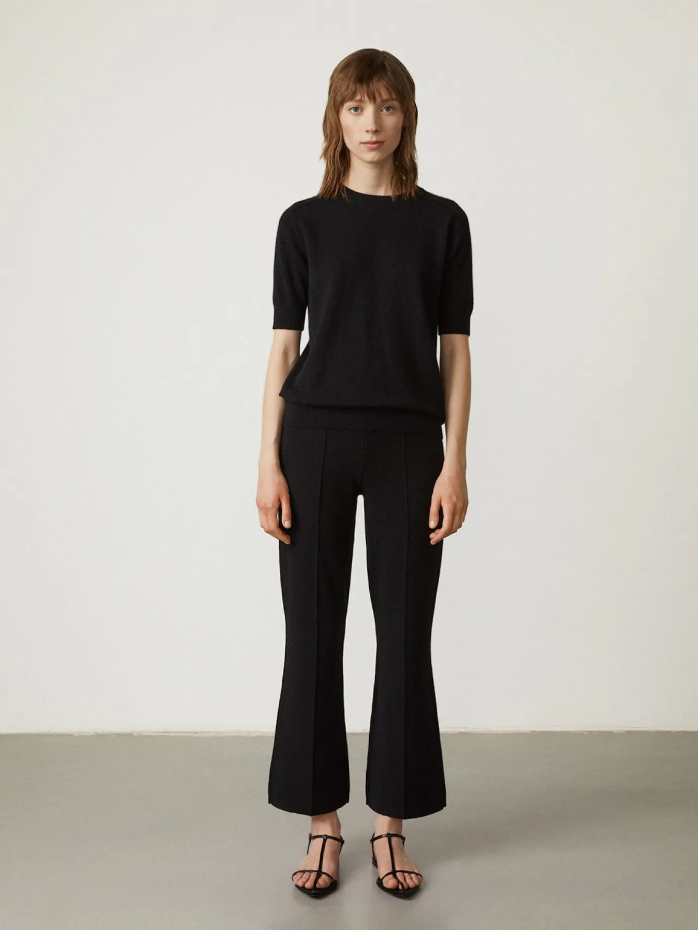 Store LISA YANG The Kenza T-shirt Black