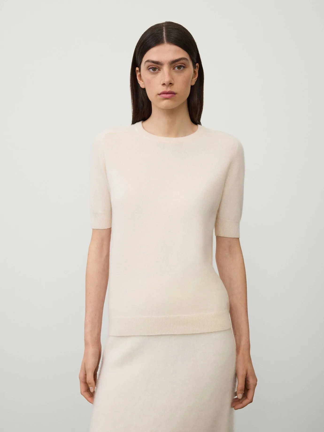 Sale LISA YANG The Kenza T-shirt Cream