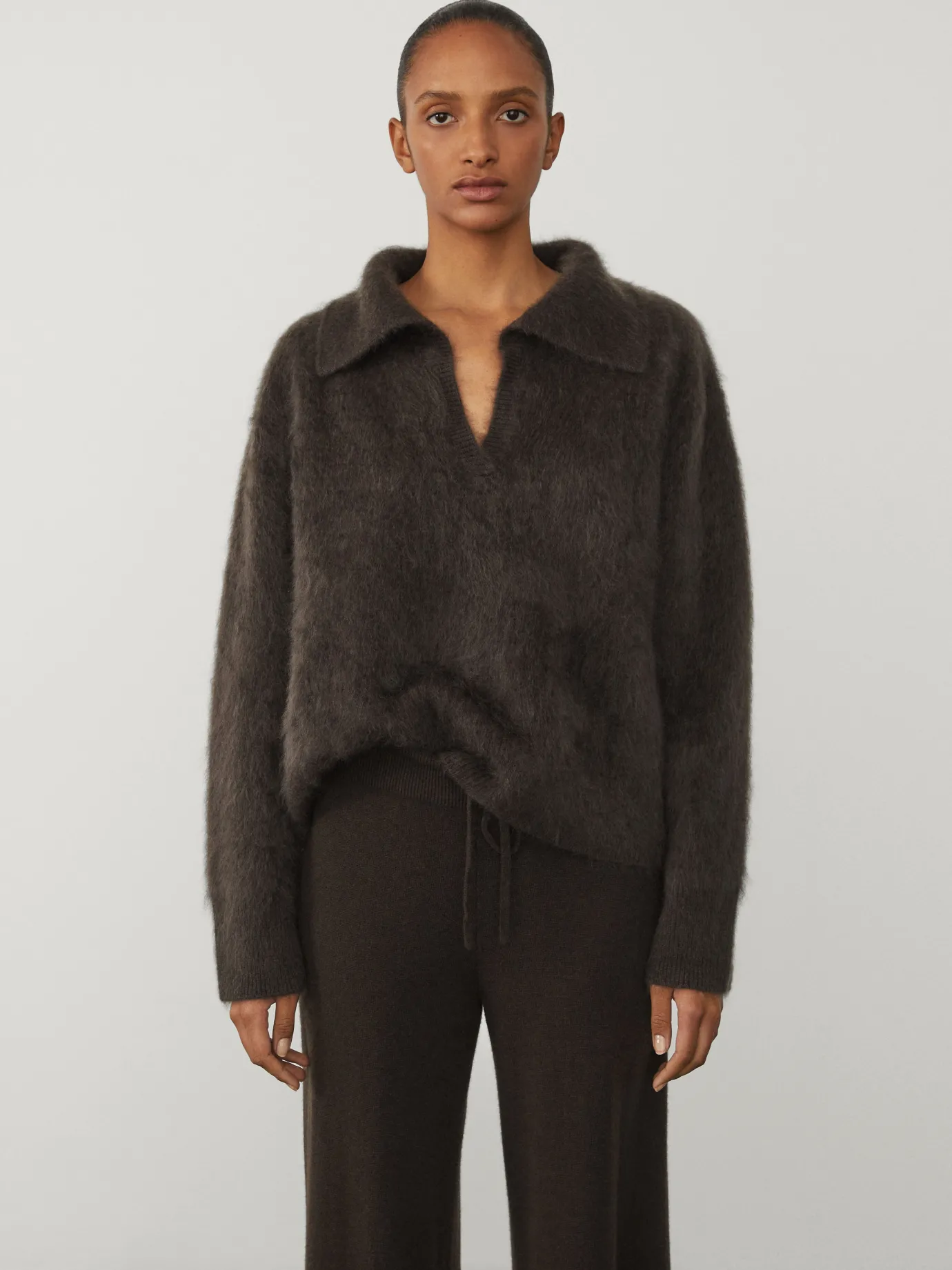 Store LISA YANG The Kerry Sweater WoodBrushed