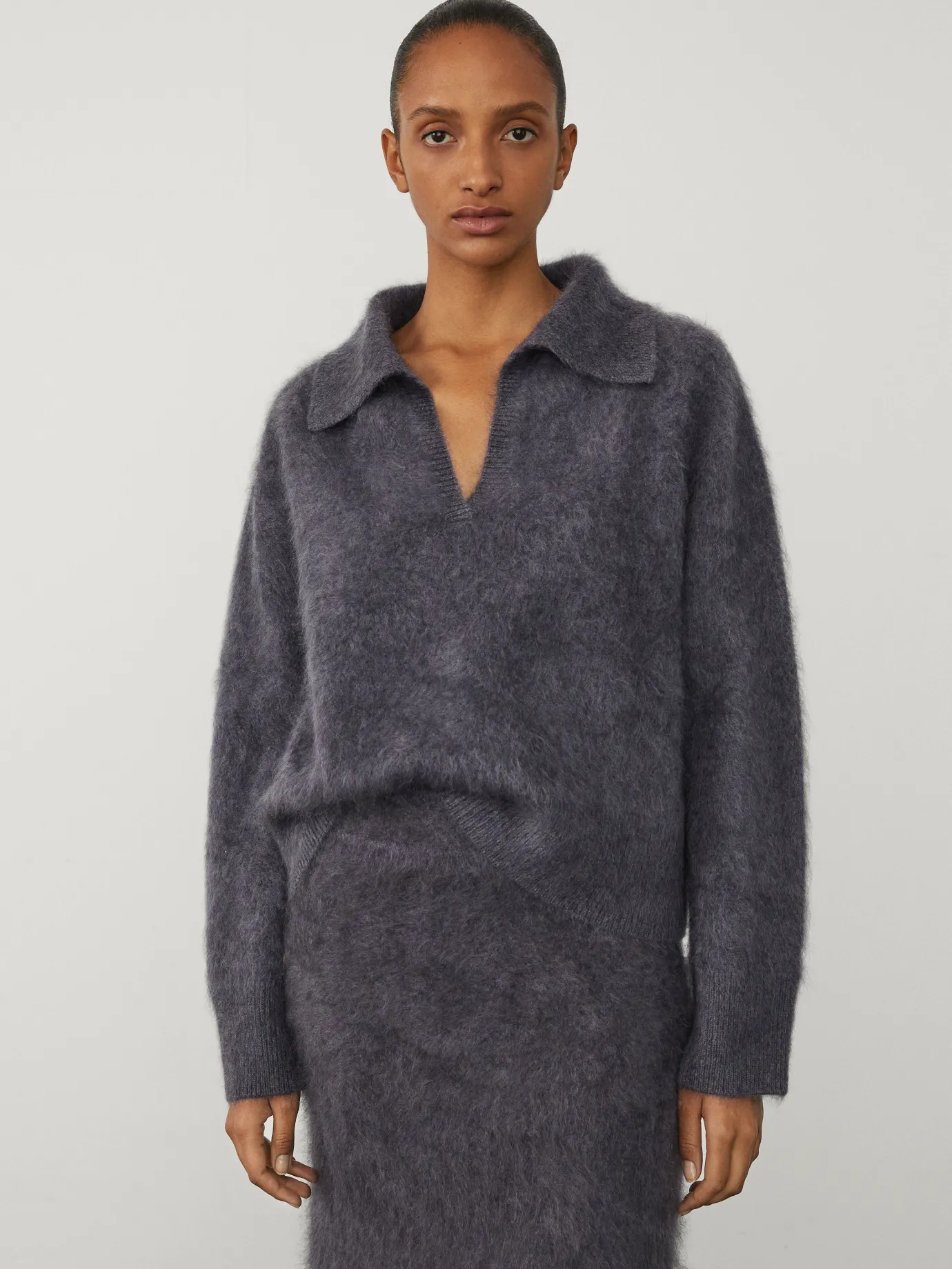 Online LISA YANG The Kerry Sweater GraphiteBrushed
