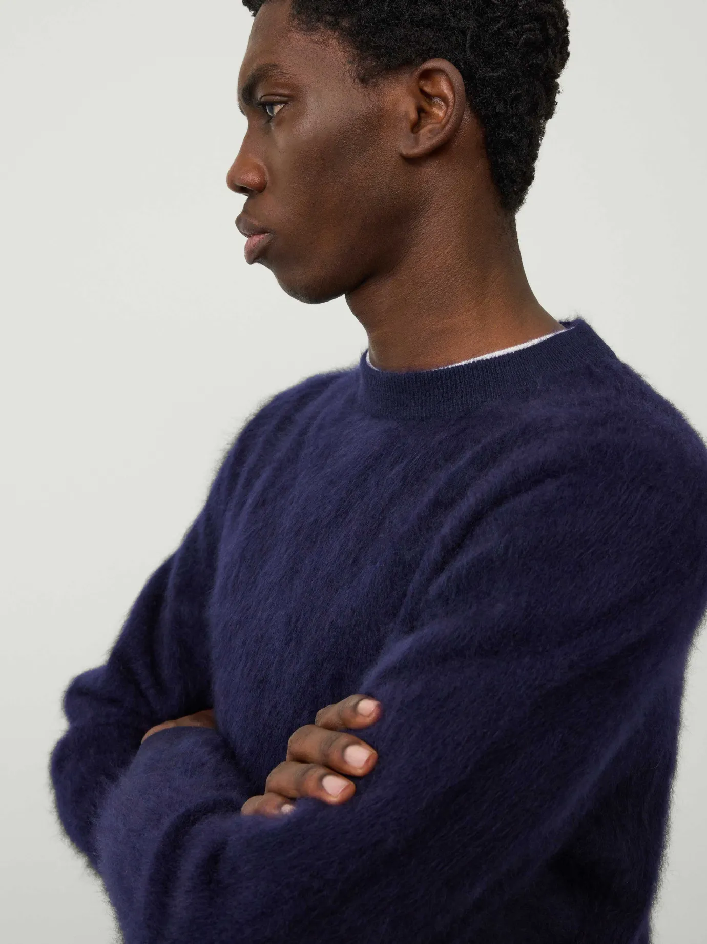 Hot LISA YANG The Lachlan Sweater NavyBrushed