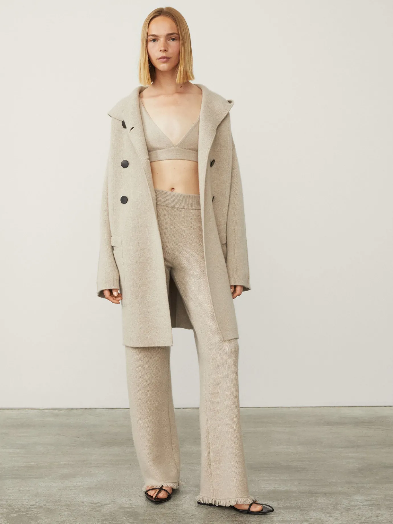 Cheap LISA YANG The Layla Trousers Sand