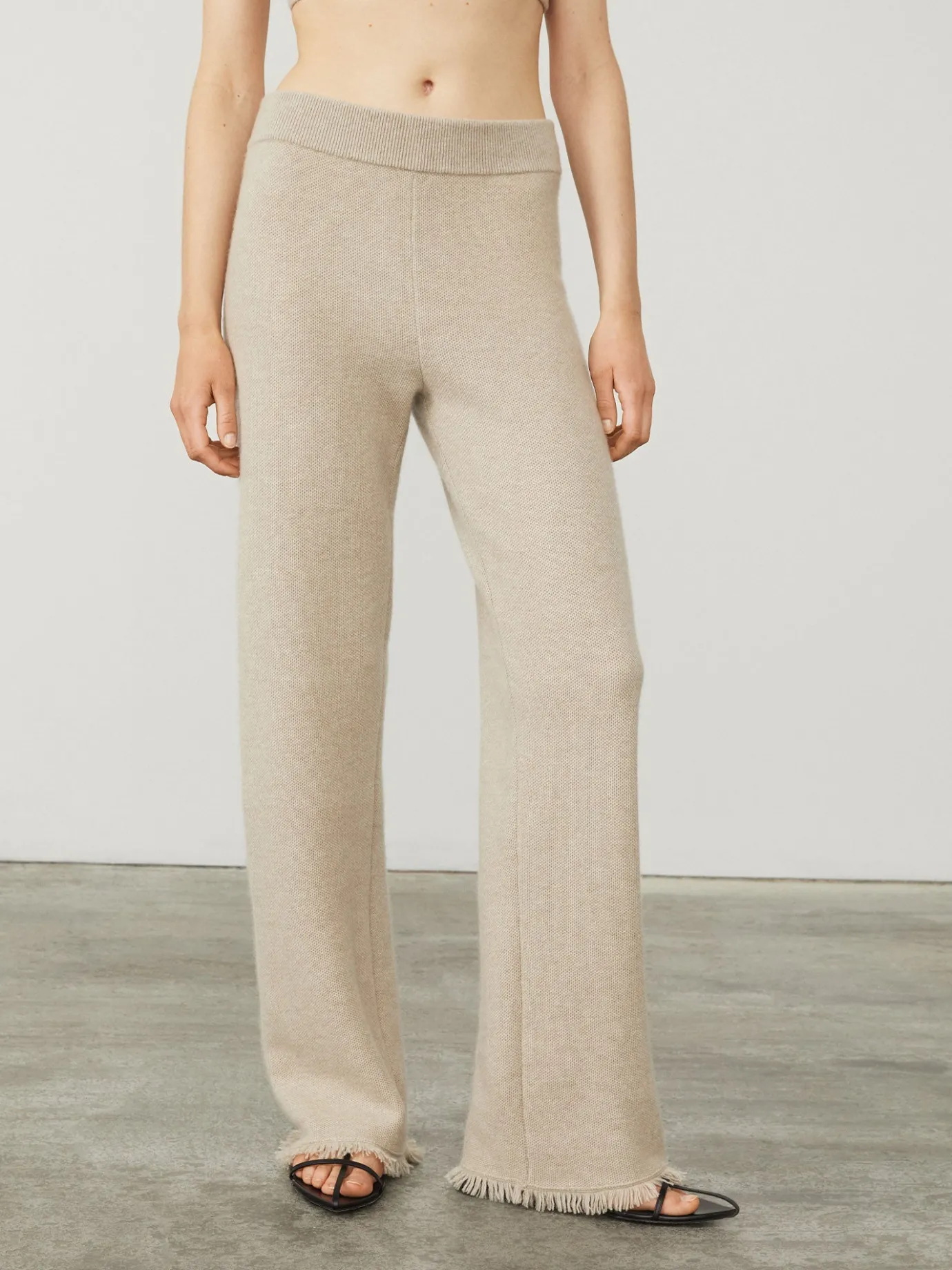 Cheap LISA YANG The Layla Trousers Sand