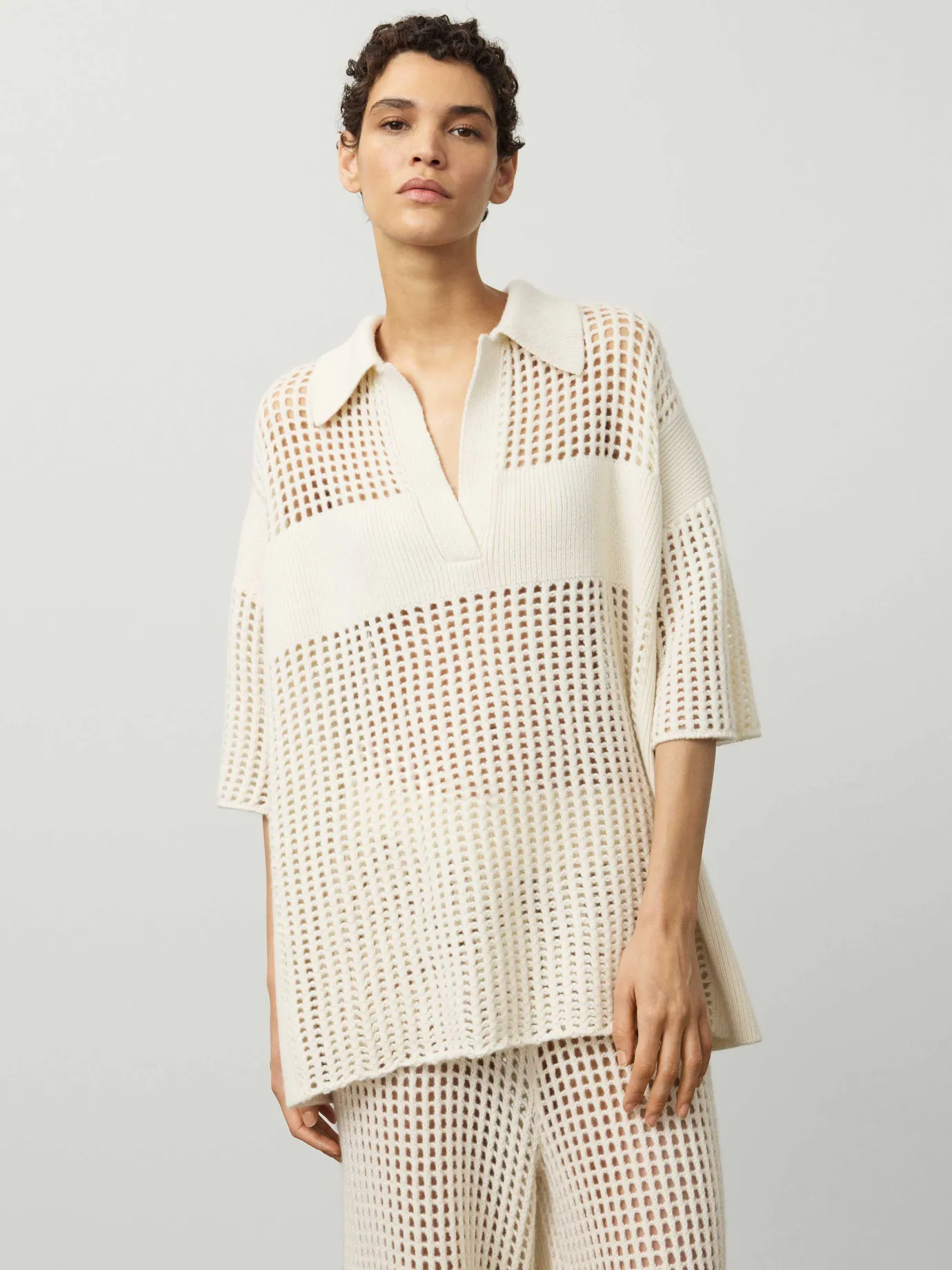 New LISA YANG The Lei Sweater Cream