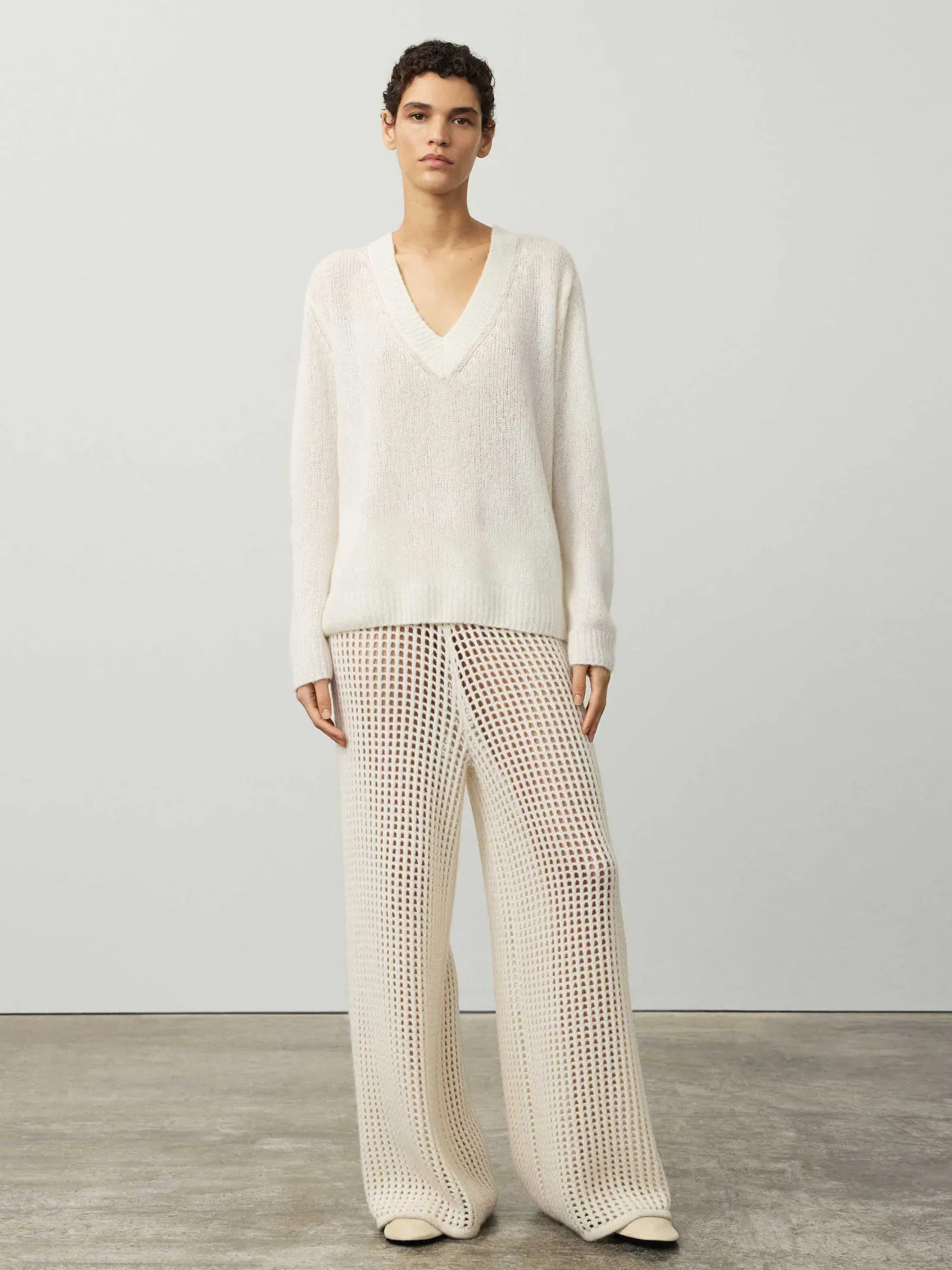 Cheap LISA YANG The Leona Sweater Cream