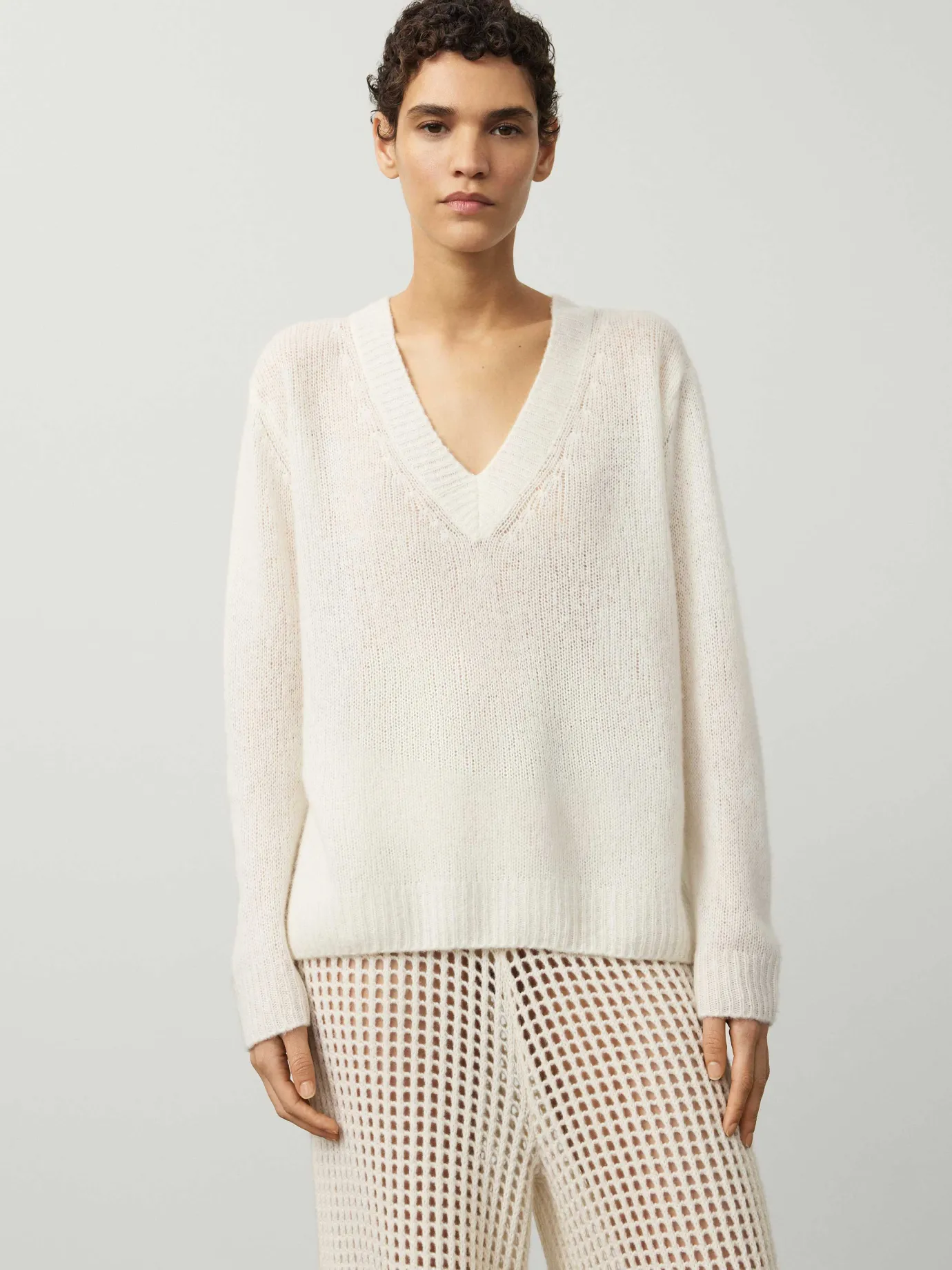 Cheap LISA YANG The Leona Sweater Cream